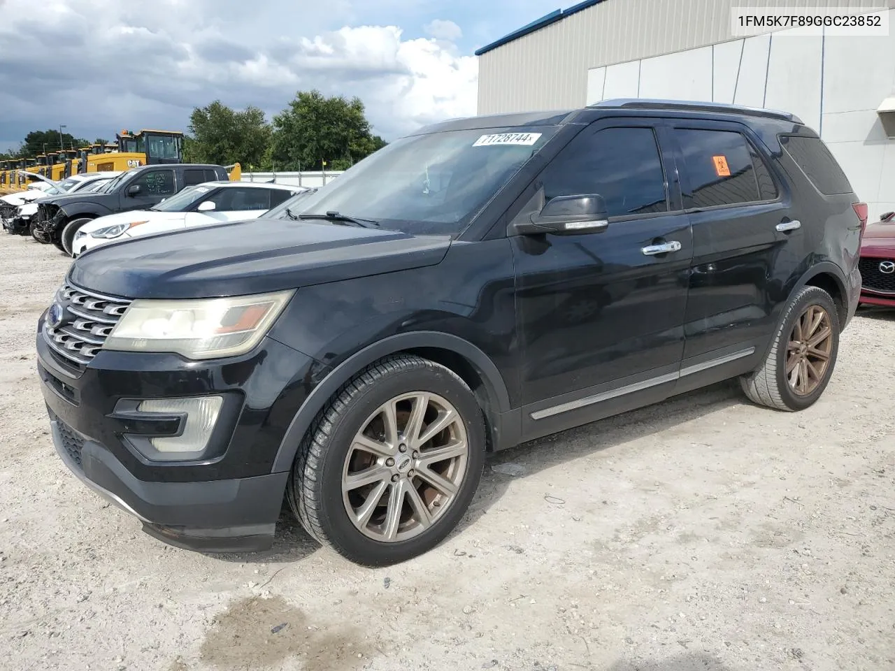 1FM5K7F89GGC23852 2016 Ford Explorer Limited