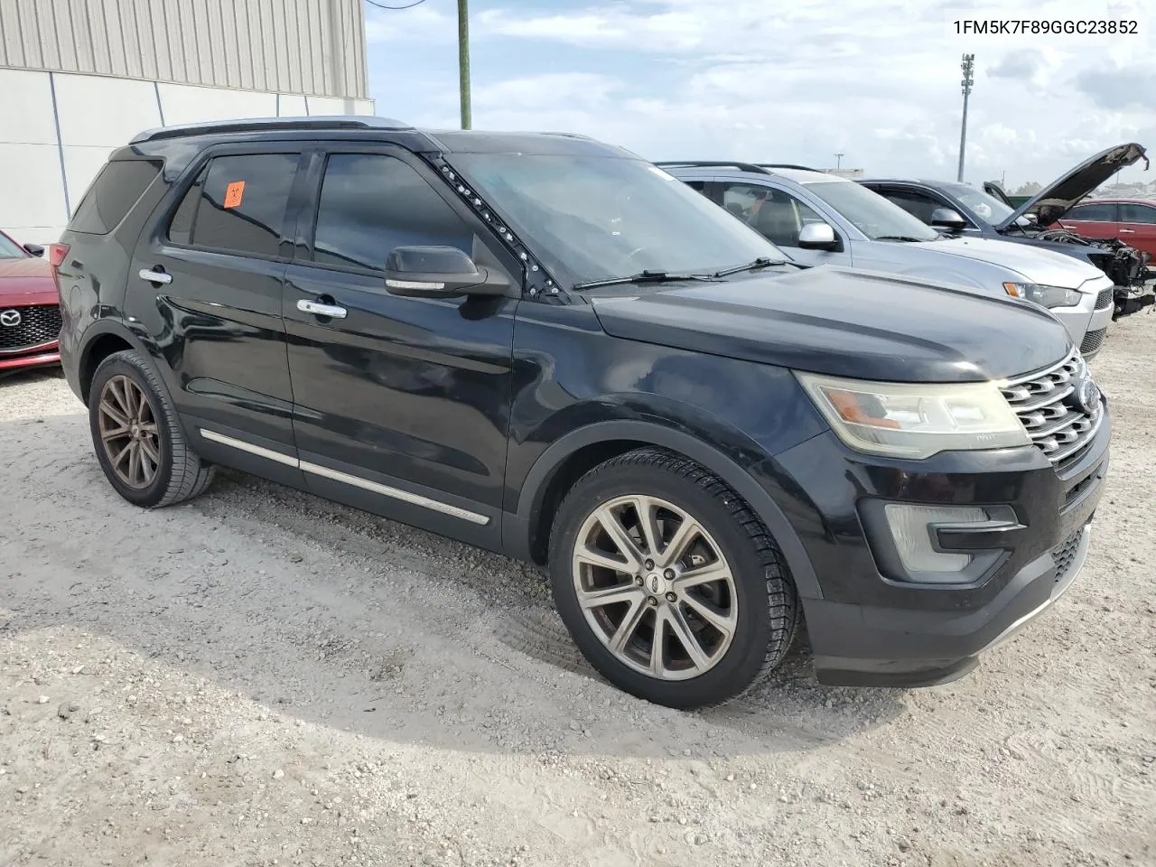 2016 Ford Explorer Limited VIN: 1FM5K7F89GGC23852 Lot: 71728744