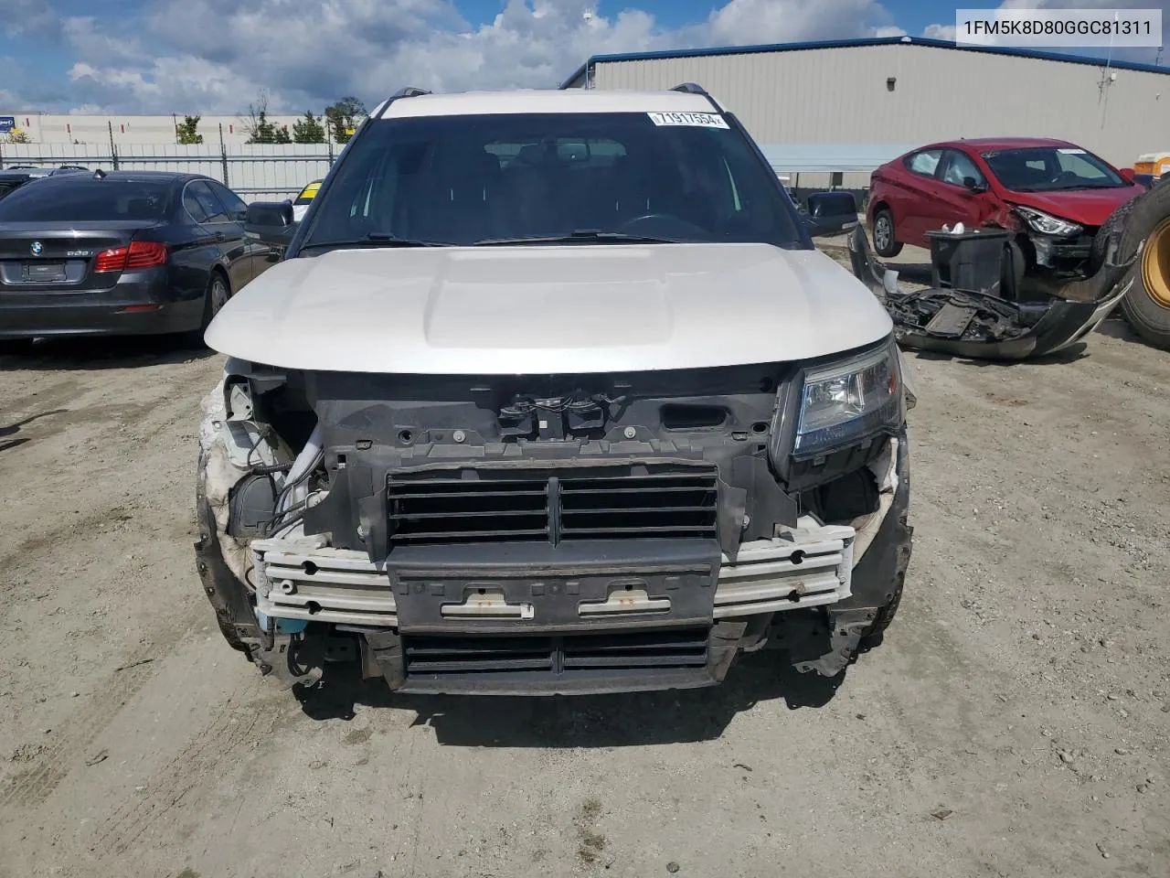 1FM5K8D80GGC81311 2016 Ford Explorer Xlt