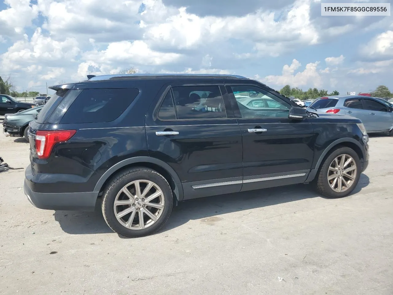 2016 Ford Explorer Limited VIN: 1FM5K7F85GGC89556 Lot: 71955484