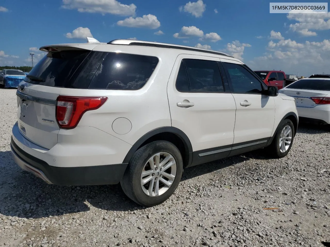 2016 Ford Explorer Xlt VIN: 1FM5K7D82GGC03669 Lot: 72043794