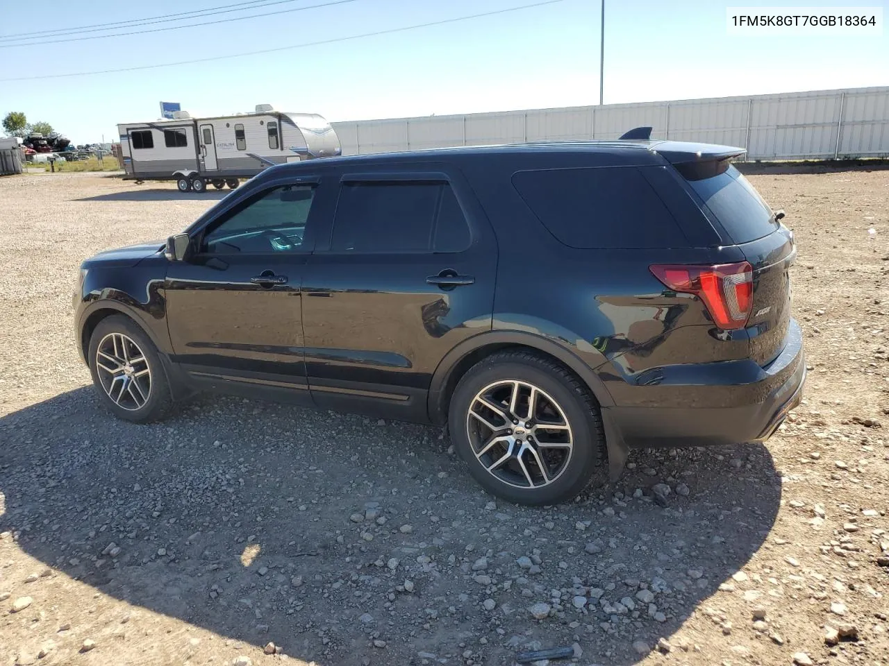 2016 Ford Explorer Sport VIN: 1FM5K8GT7GGB18364 Lot: 72411544