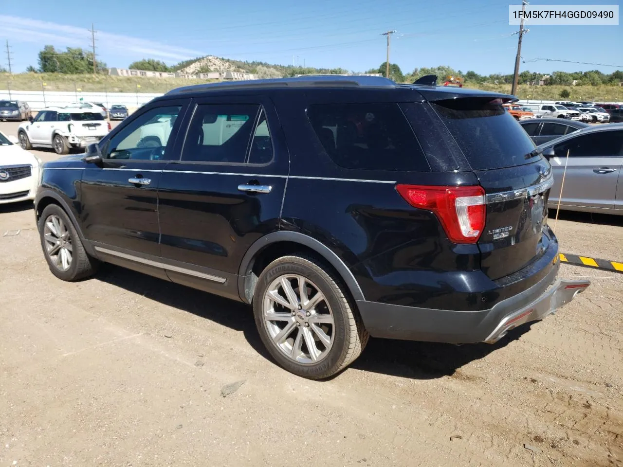 1FM5K7FH4GGD09490 2016 Ford Explorer Limited