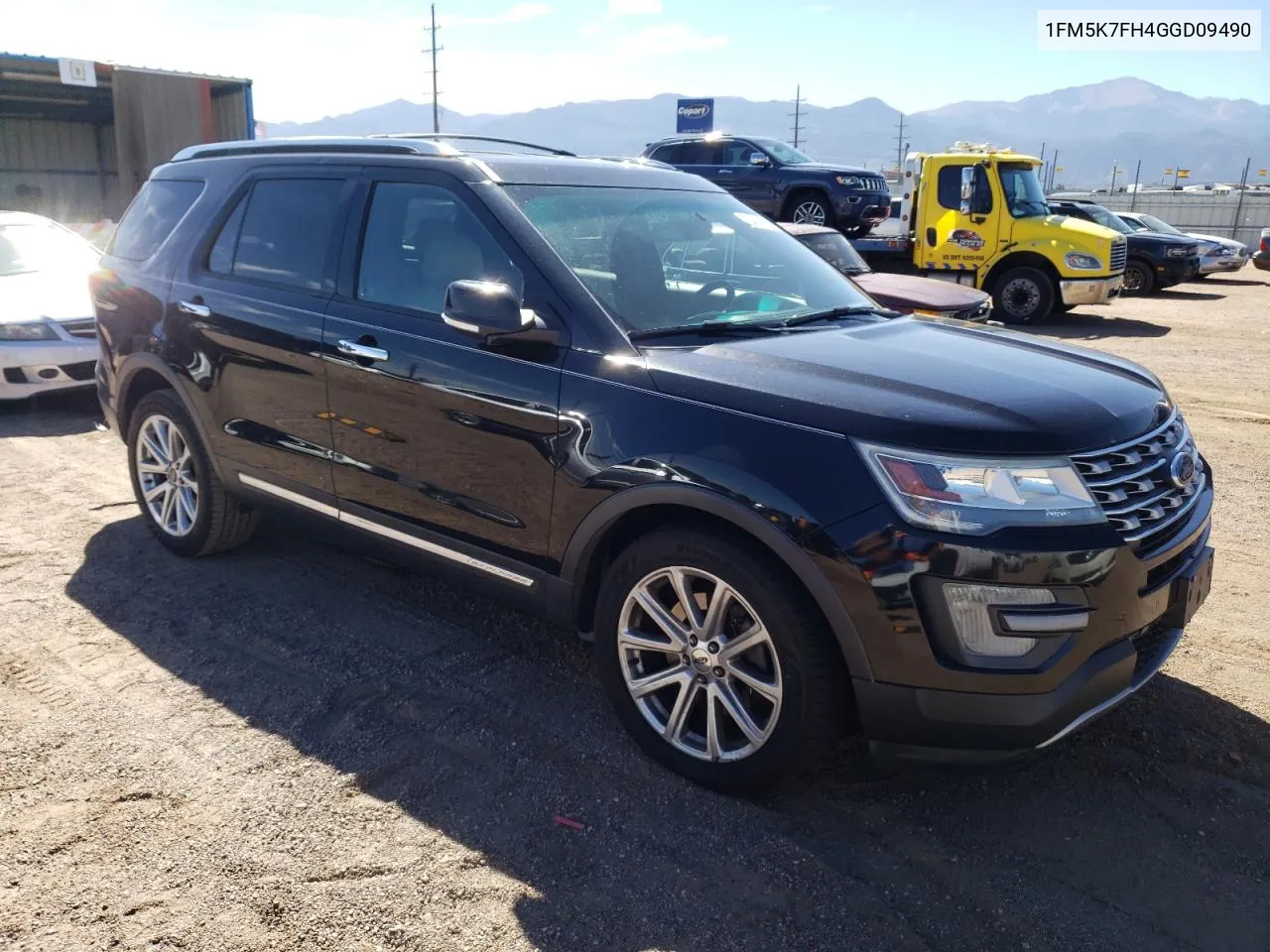 2016 Ford Explorer Limited VIN: 1FM5K7FH4GGD09490 Lot: 72463504