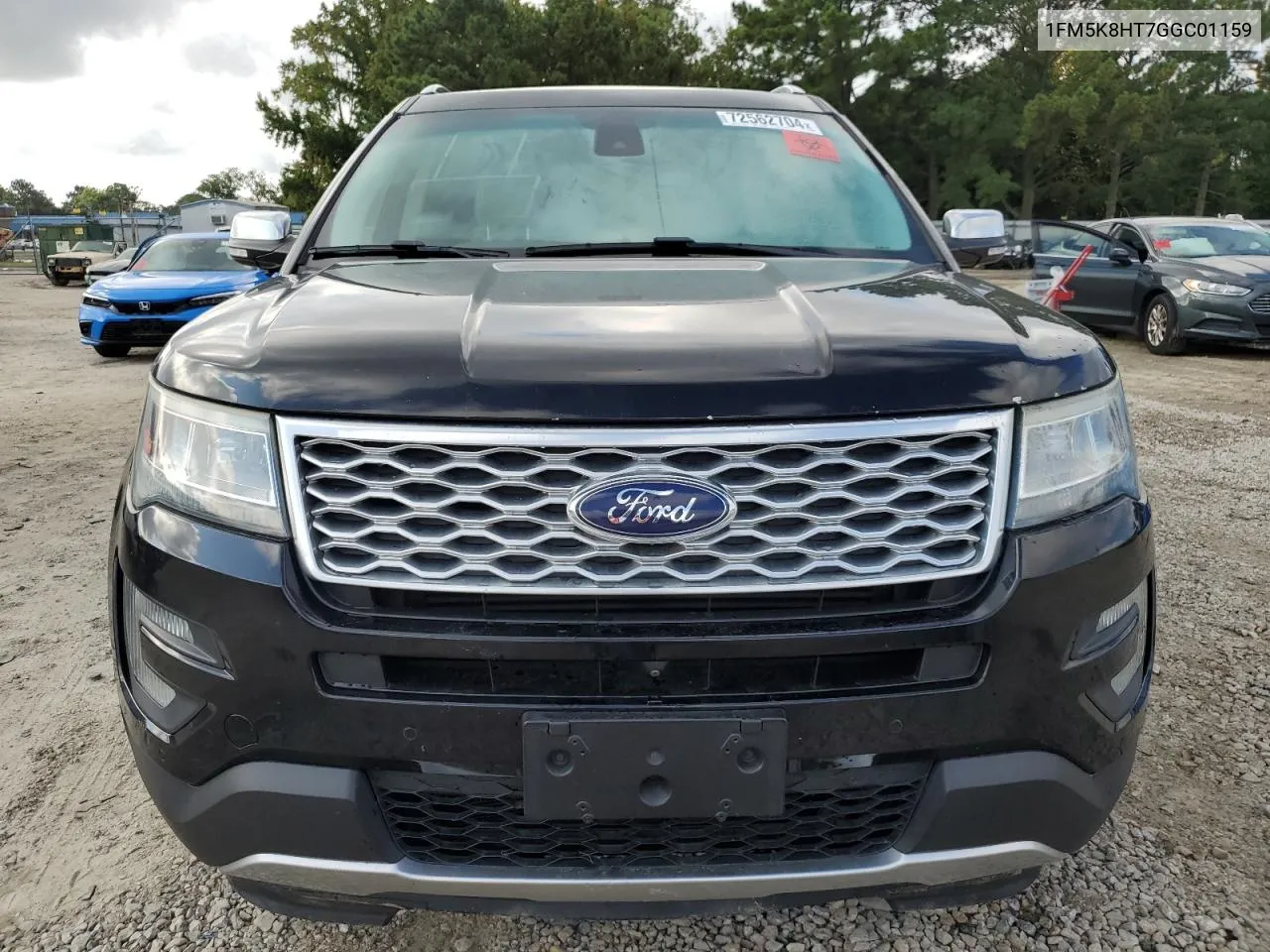 2016 Ford Explorer Platinum VIN: 1FM5K8HT7GGC01159 Lot: 72562704