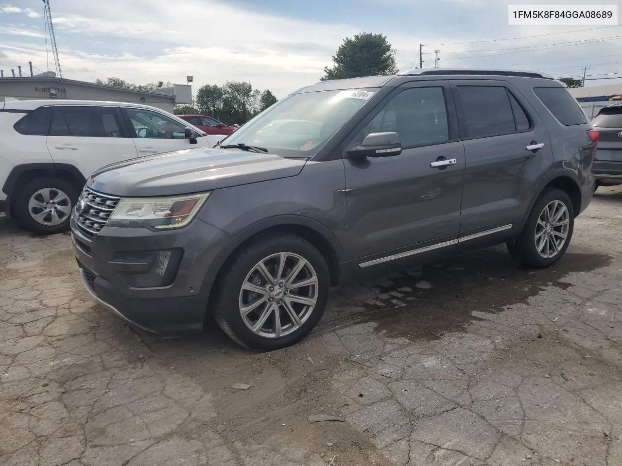 2016 Ford Explorer Limited VIN: 1FM5K8F84GGA08689 Lot: 72595204