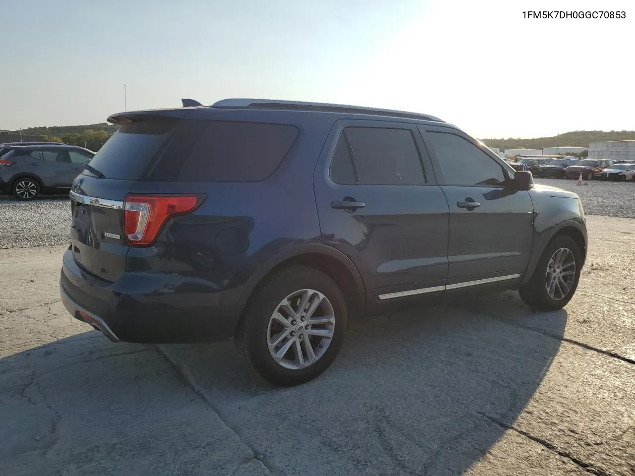 2016 Ford Explorer Xlt VIN: 1FM5K7DH0GGC70853 Lot: 72639204