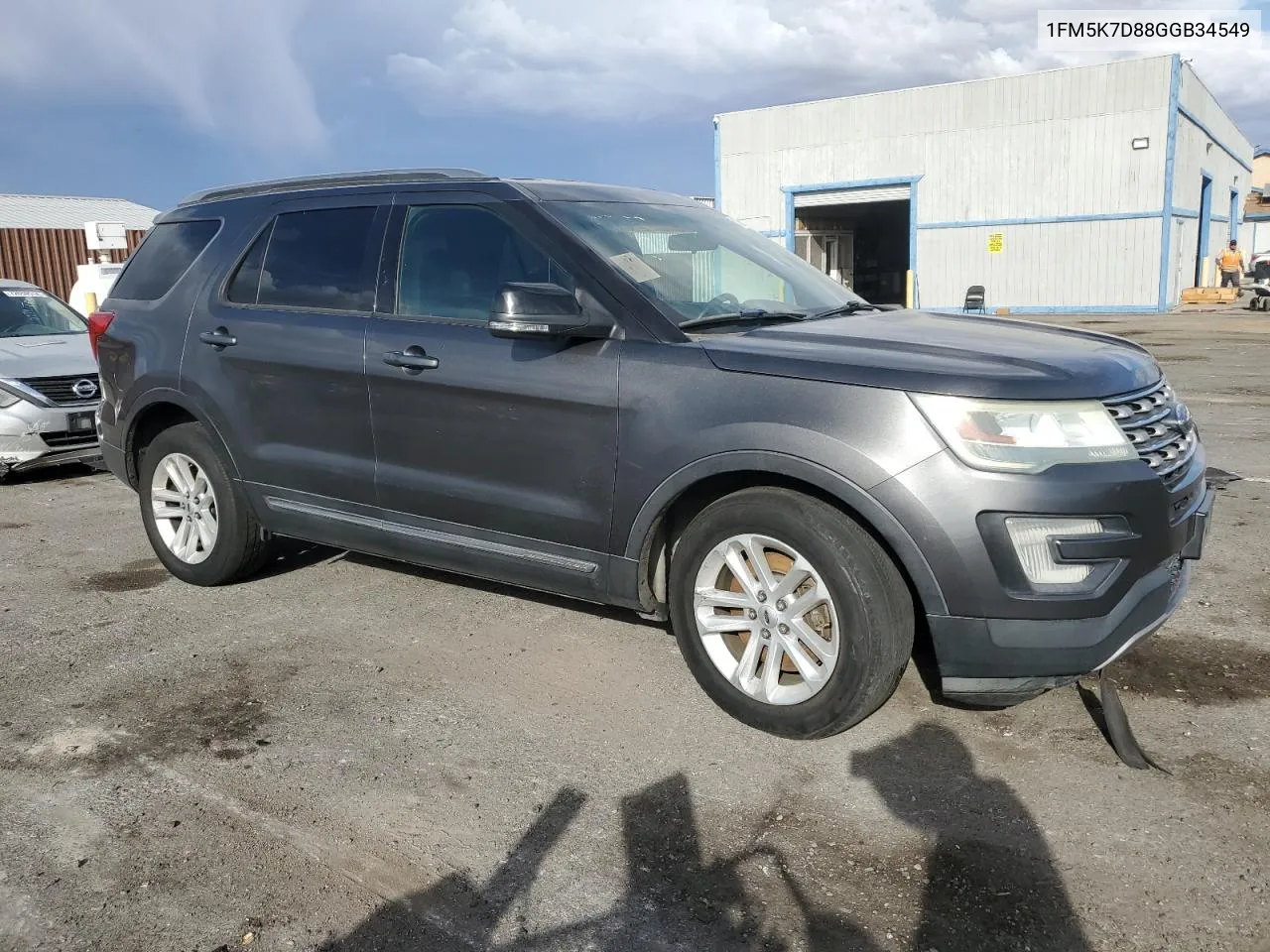 2016 Ford Explorer Xlt VIN: 1FM5K7D88GGB34549 Lot: 72659634