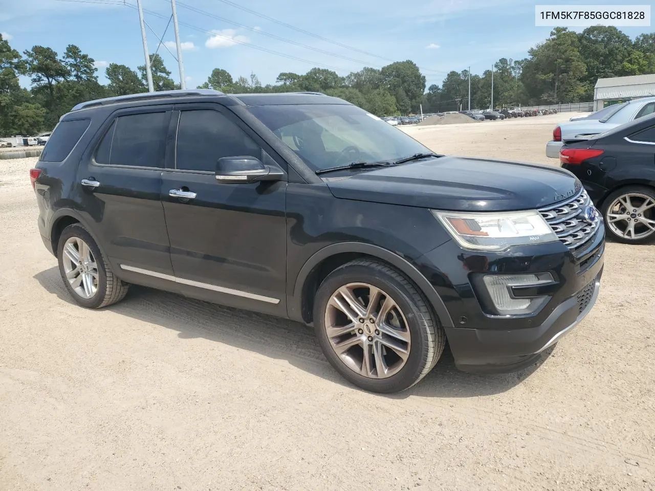 2016 Ford Explorer Limited VIN: 1FM5K7F85GGC81828 Lot: 72800274