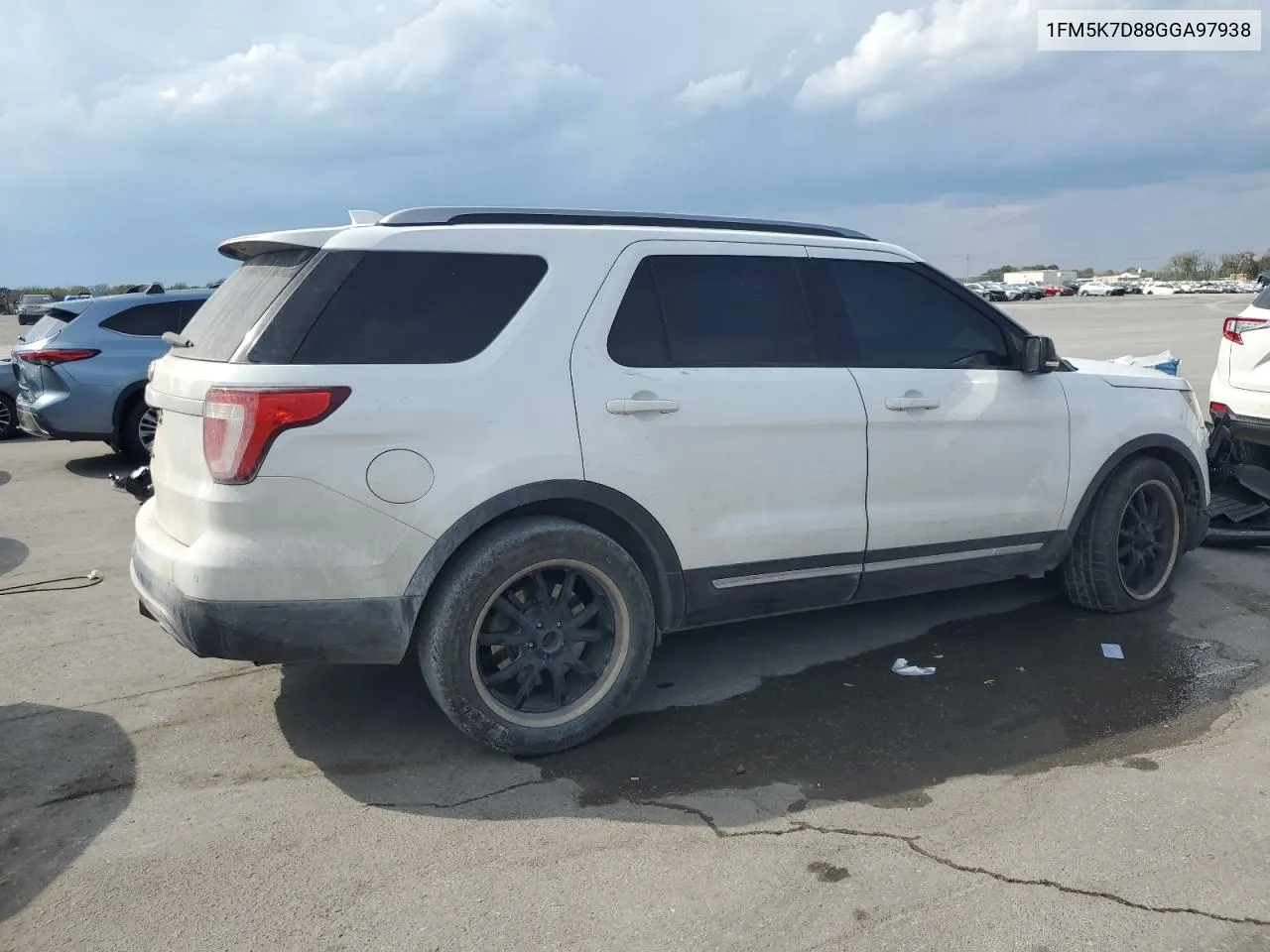 2016 Ford Explorer Xlt VIN: 1FM5K7D88GGA97938 Lot: 72858574