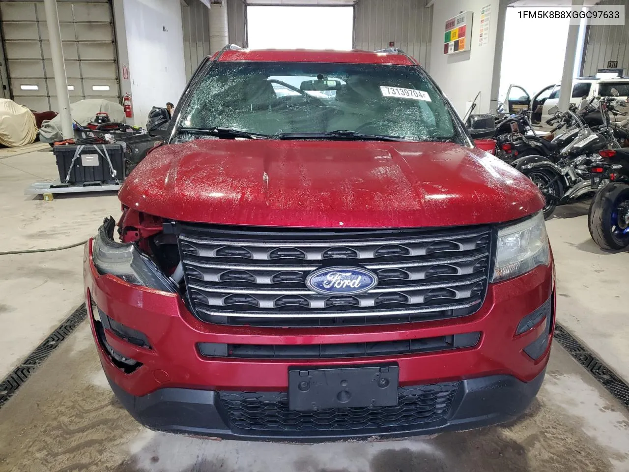 2016 Ford Explorer VIN: 1FM5K8B8XGGC97633 Lot: 73139704