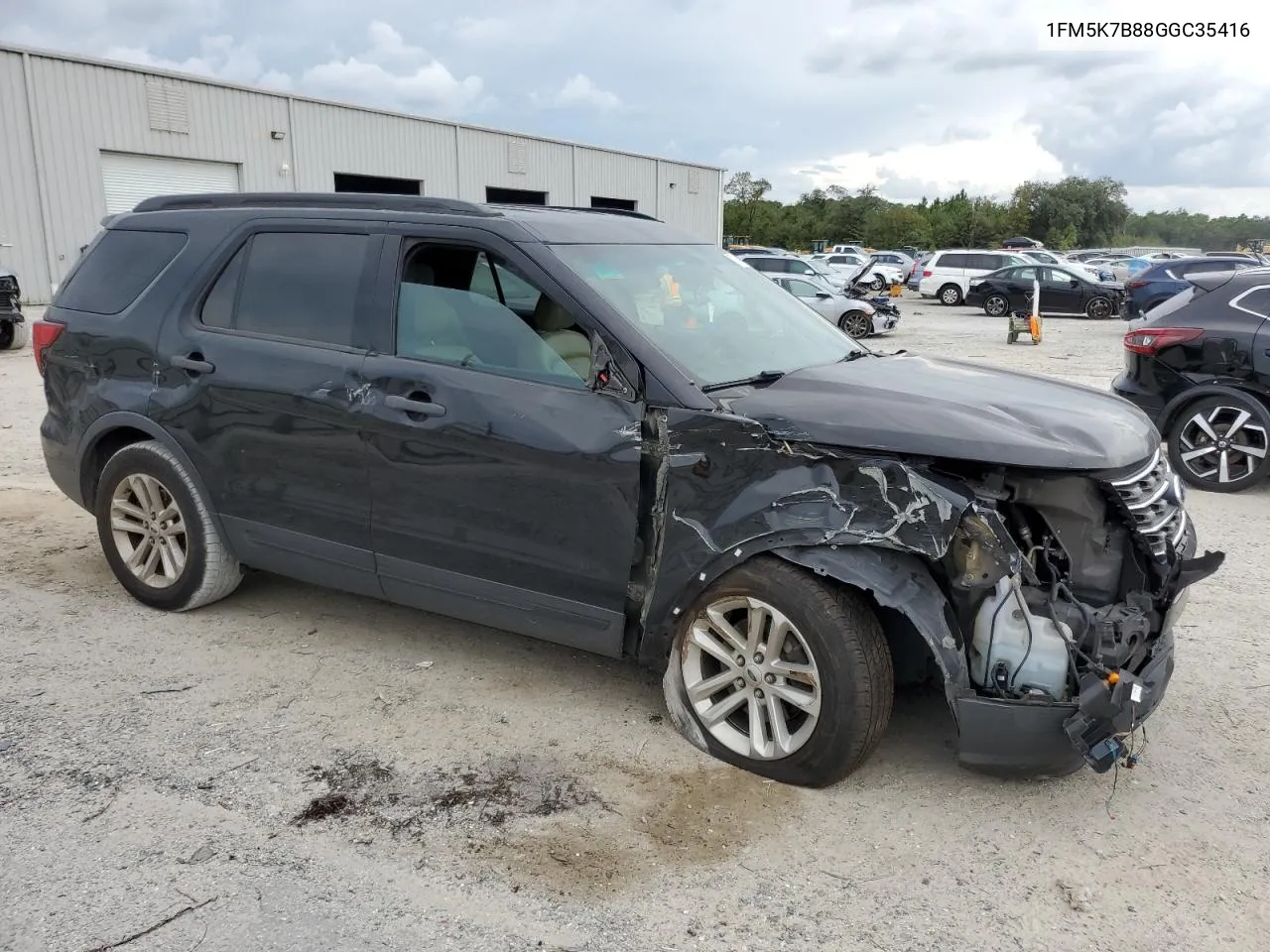 2016 Ford Explorer VIN: 1FM5K7B88GGC35416 Lot: 73145744