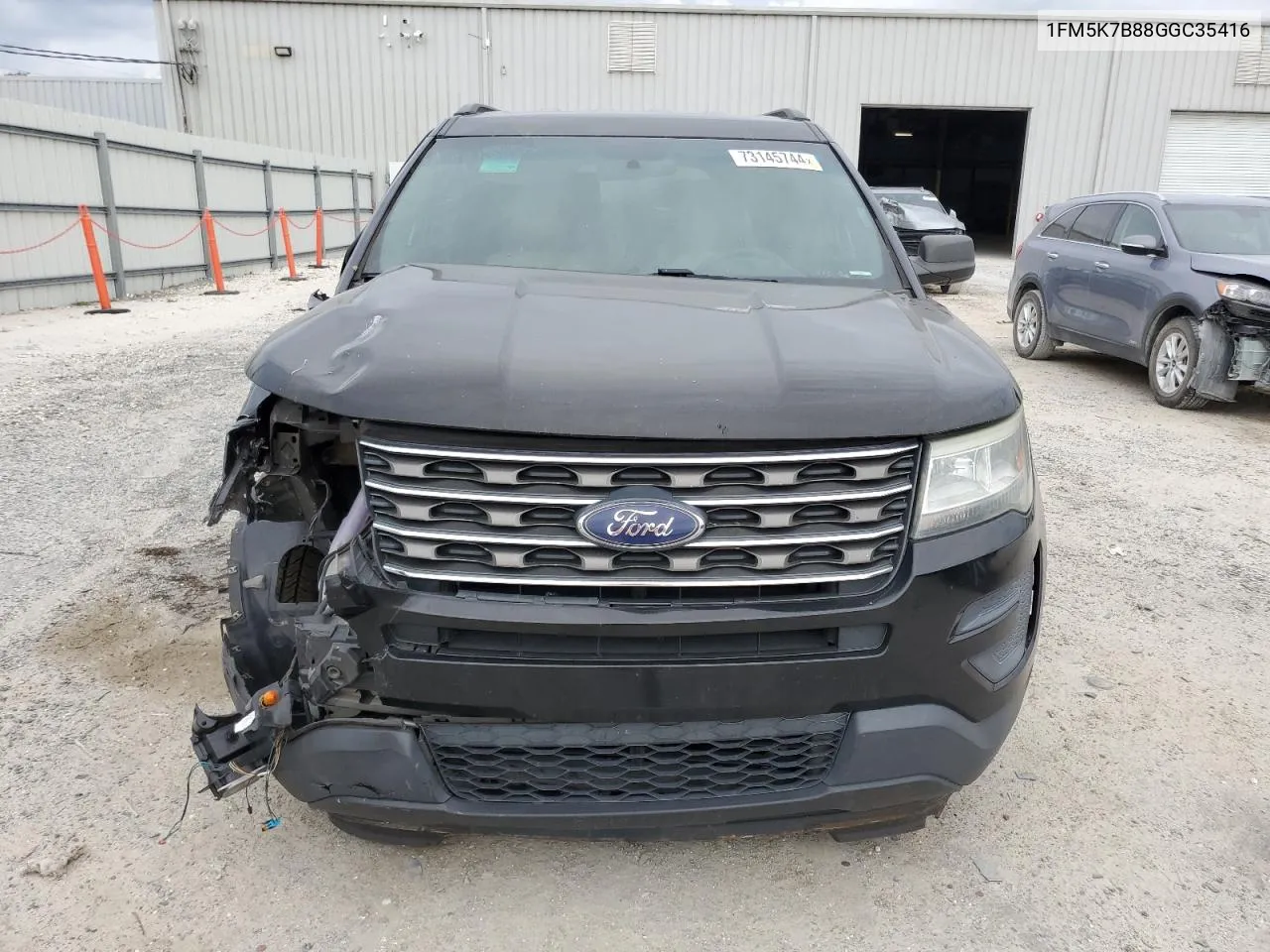 2016 Ford Explorer VIN: 1FM5K7B88GGC35416 Lot: 73145744