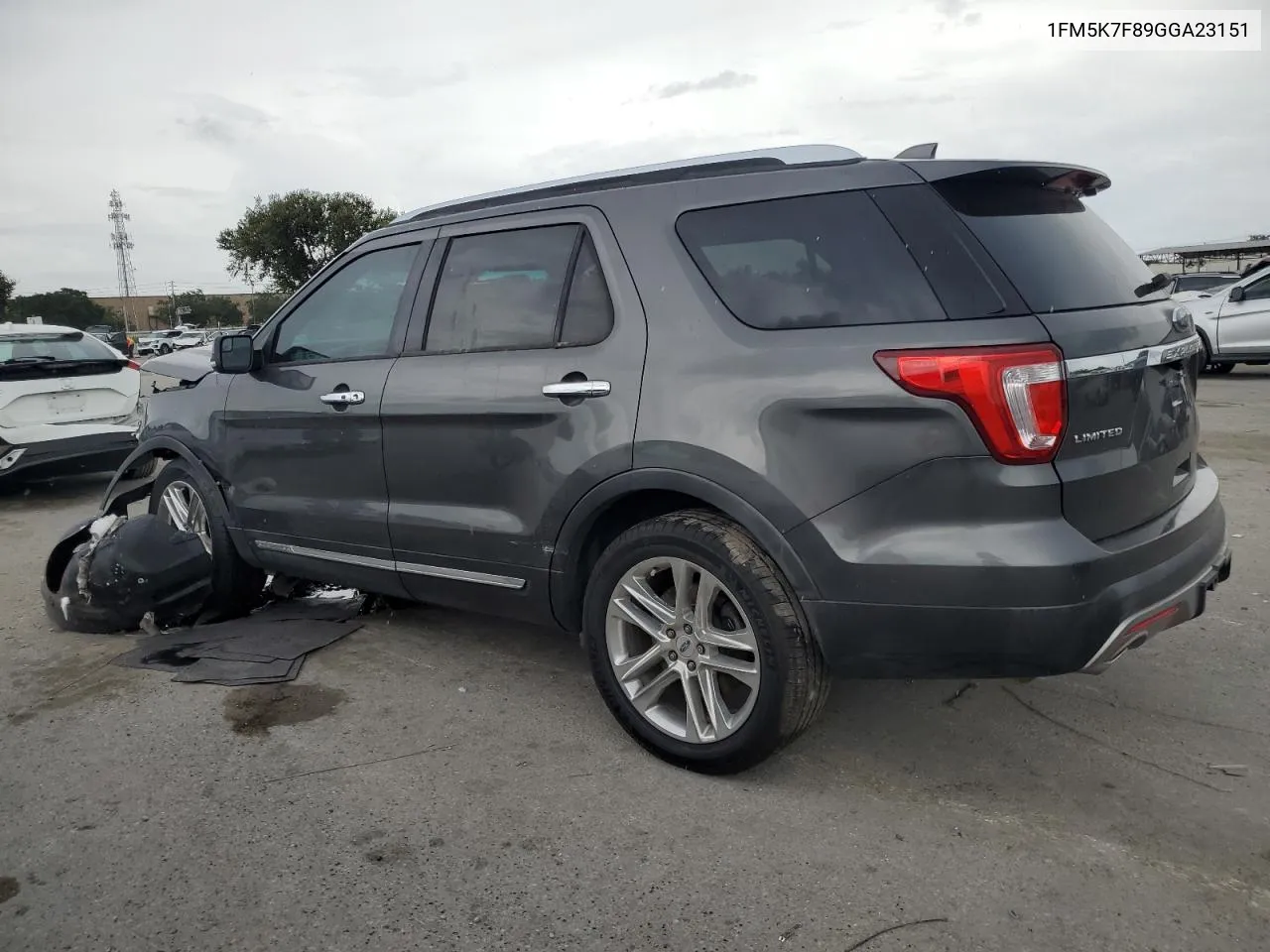 2016 Ford Explorer Limited VIN: 1FM5K7F89GGA23151 Lot: 73282954