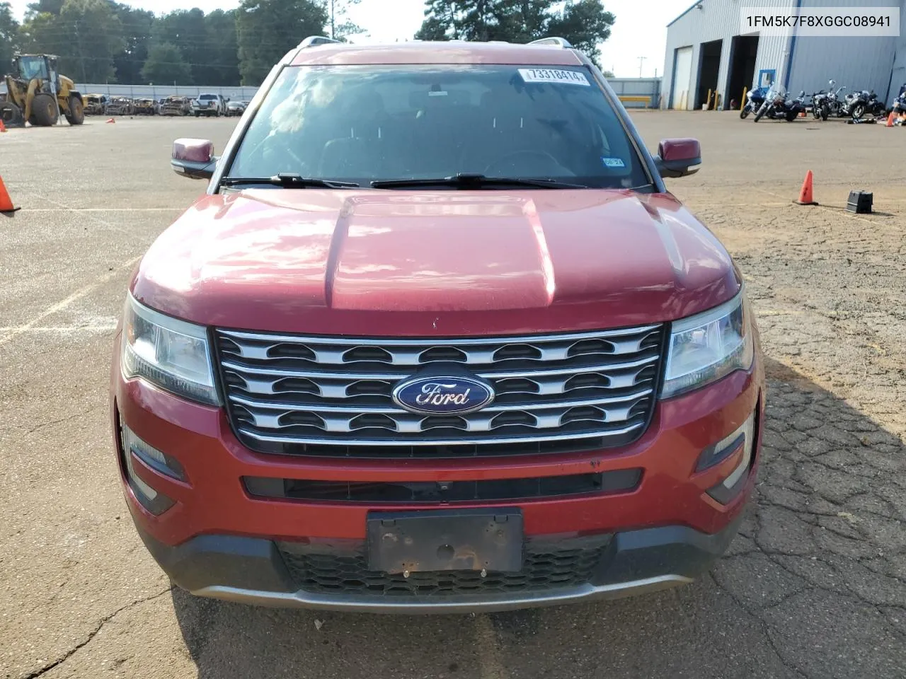 2016 Ford Explorer Limited VIN: 1FM5K7F8XGGC08941 Lot: 73318414