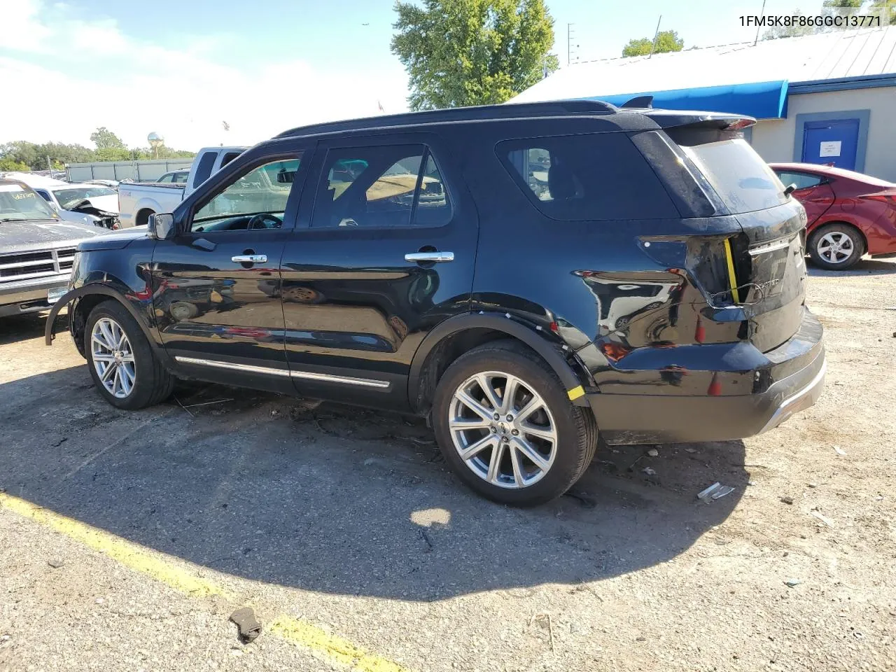 2016 Ford Explorer Limited VIN: 1FM5K8F86GGC13771 Lot: 73322474