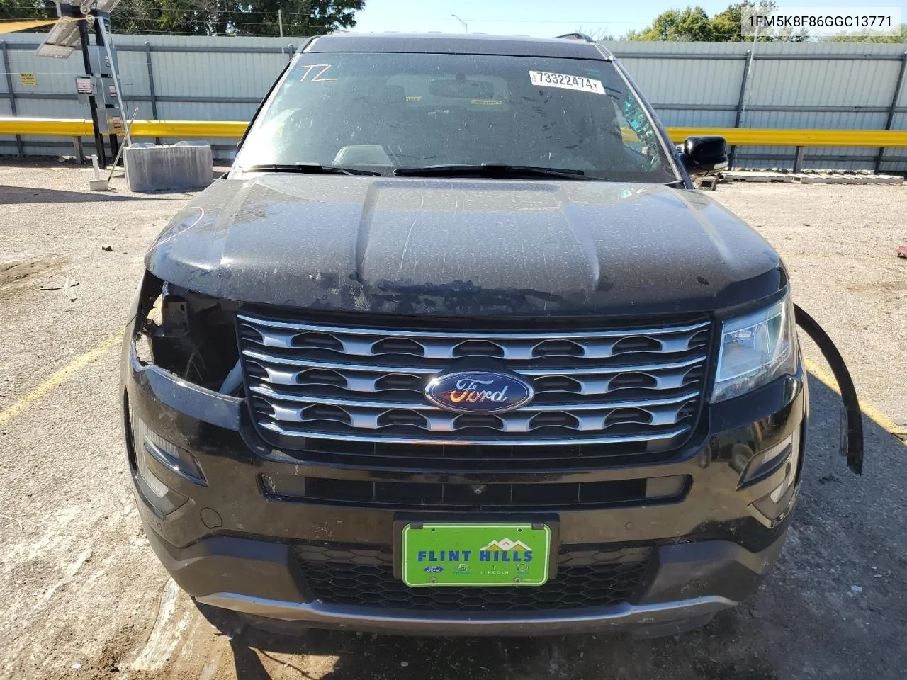 2016 Ford Explorer Limited VIN: 1FM5K8F86GGC13771 Lot: 73322474