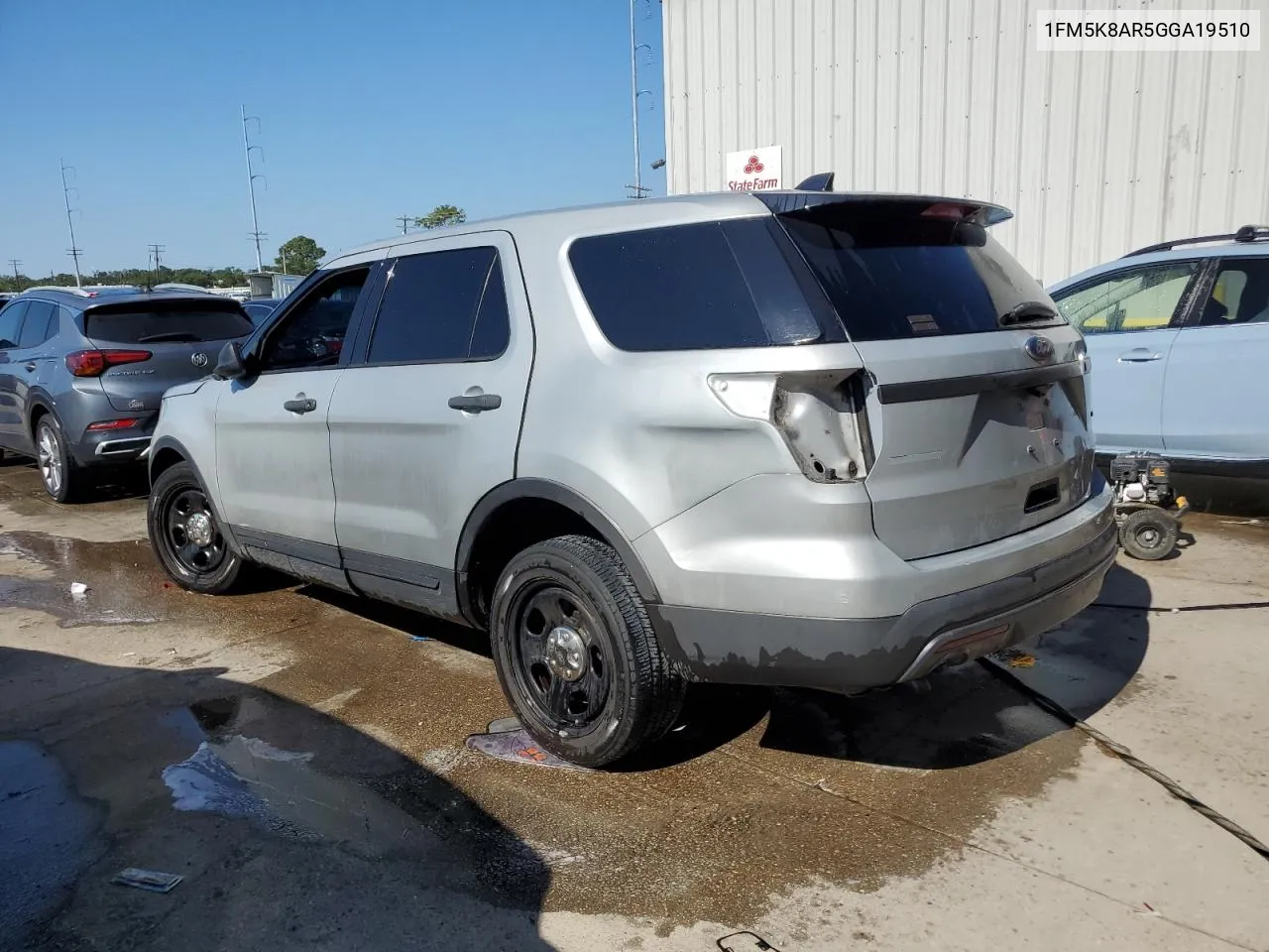 2016 Ford Explorer Police Interceptor VIN: 1FM5K8AR5GGA19510 Lot: 73411794