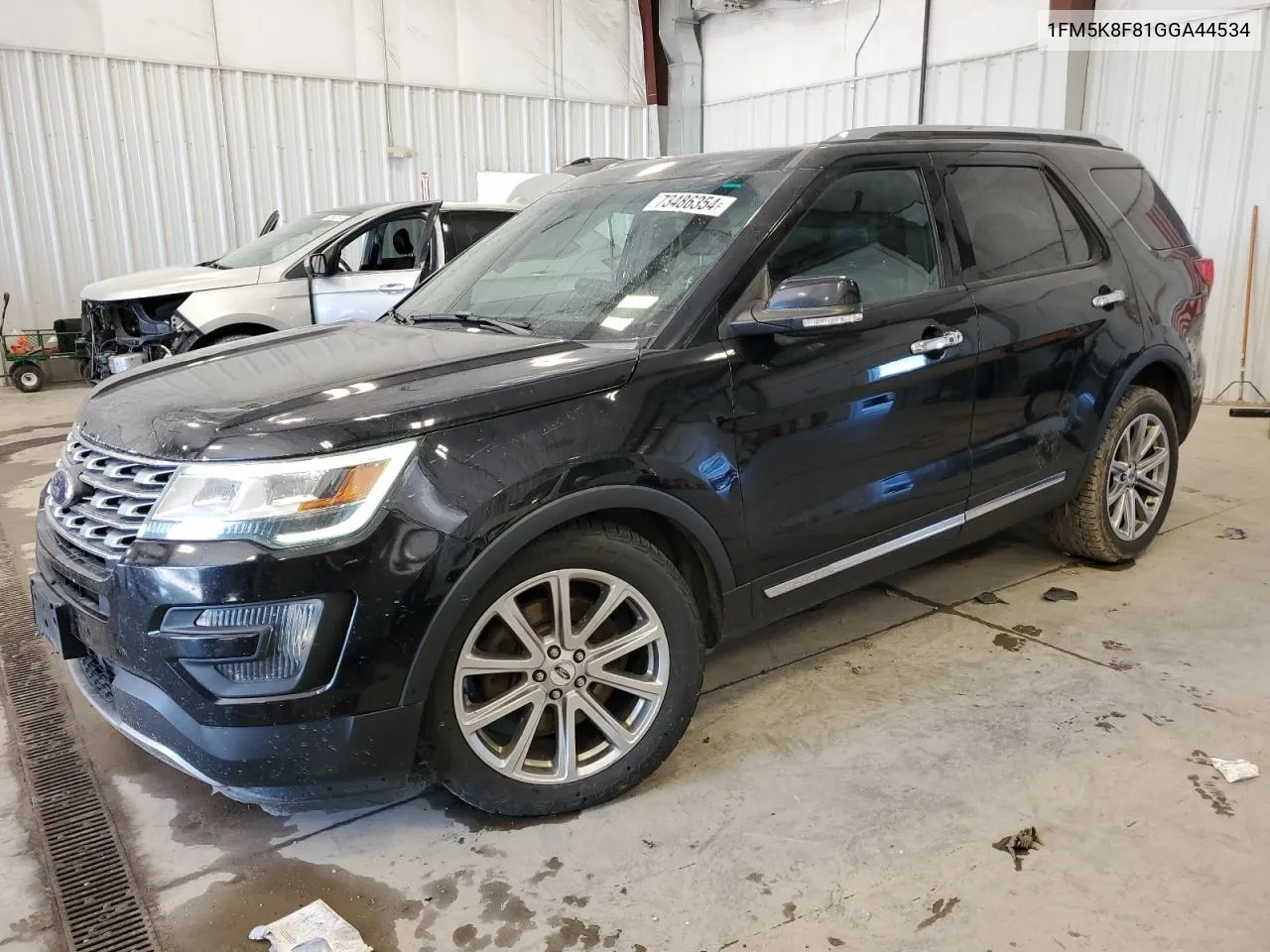 2016 Ford Explorer Limited VIN: 1FM5K8F81GGA44534 Lot: 73486354