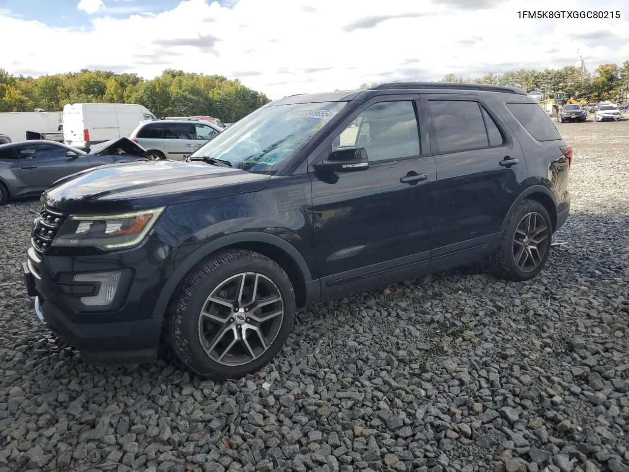 2016 Ford Explorer Sport VIN: 1FM5K8GTXGGC80215 Lot: 73496554