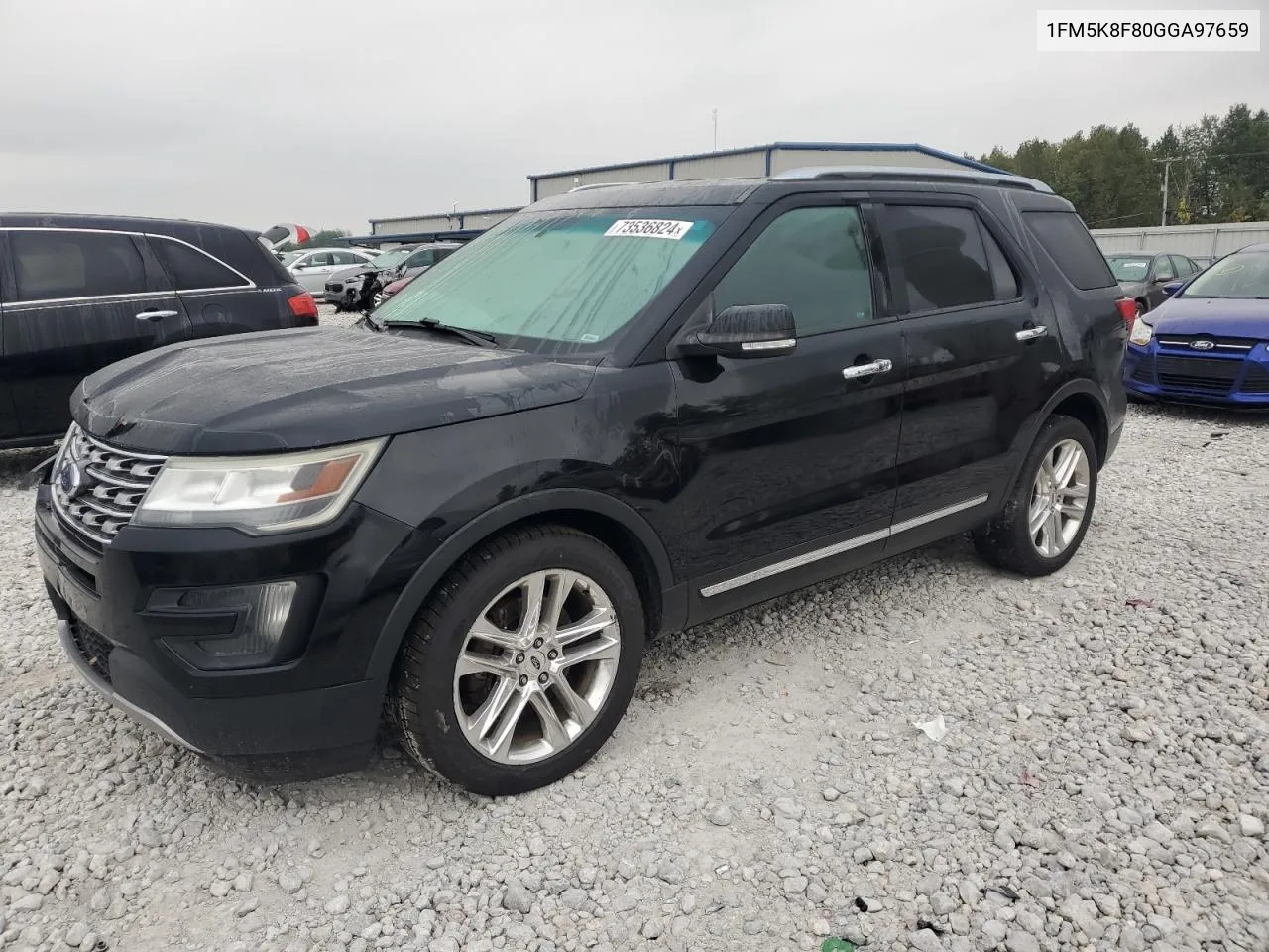 2016 Ford Explorer Limited VIN: 1FM5K8F80GGA97659 Lot: 73536824