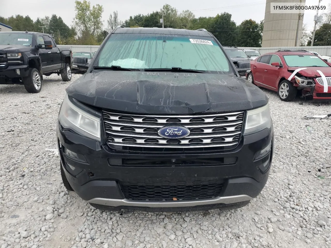 2016 Ford Explorer Limited VIN: 1FM5K8F80GGA97659 Lot: 73536824