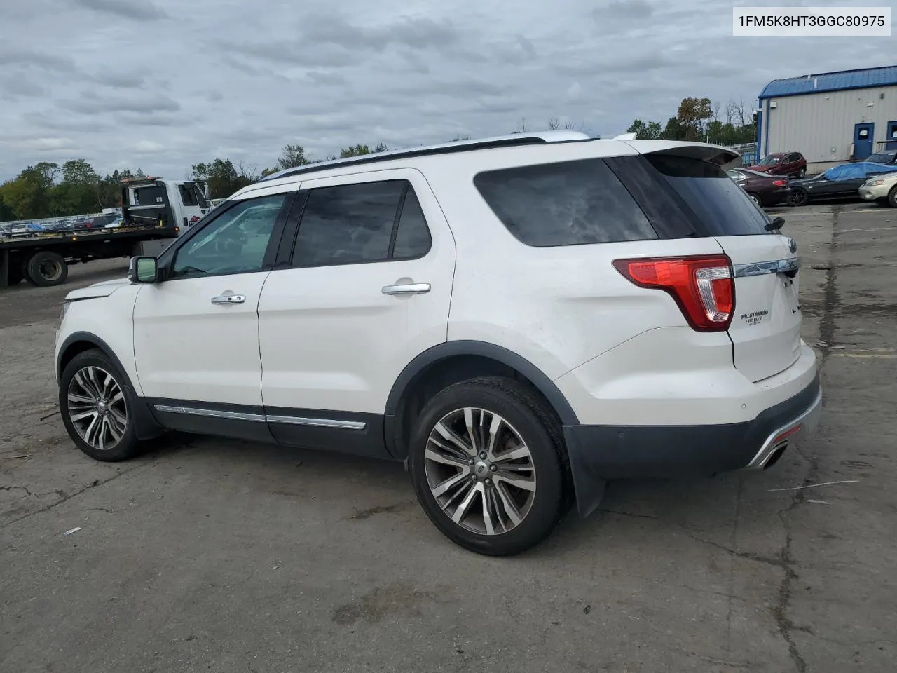 2016 Ford Explorer Platinum VIN: 1FM5K8HT3GGC80975 Lot: 73714764