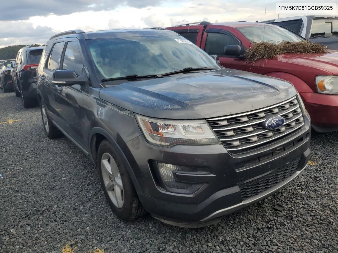 2016 Ford Explorer Xlt VIN: 1FM5K7D81GGB59325 Lot: 73880494