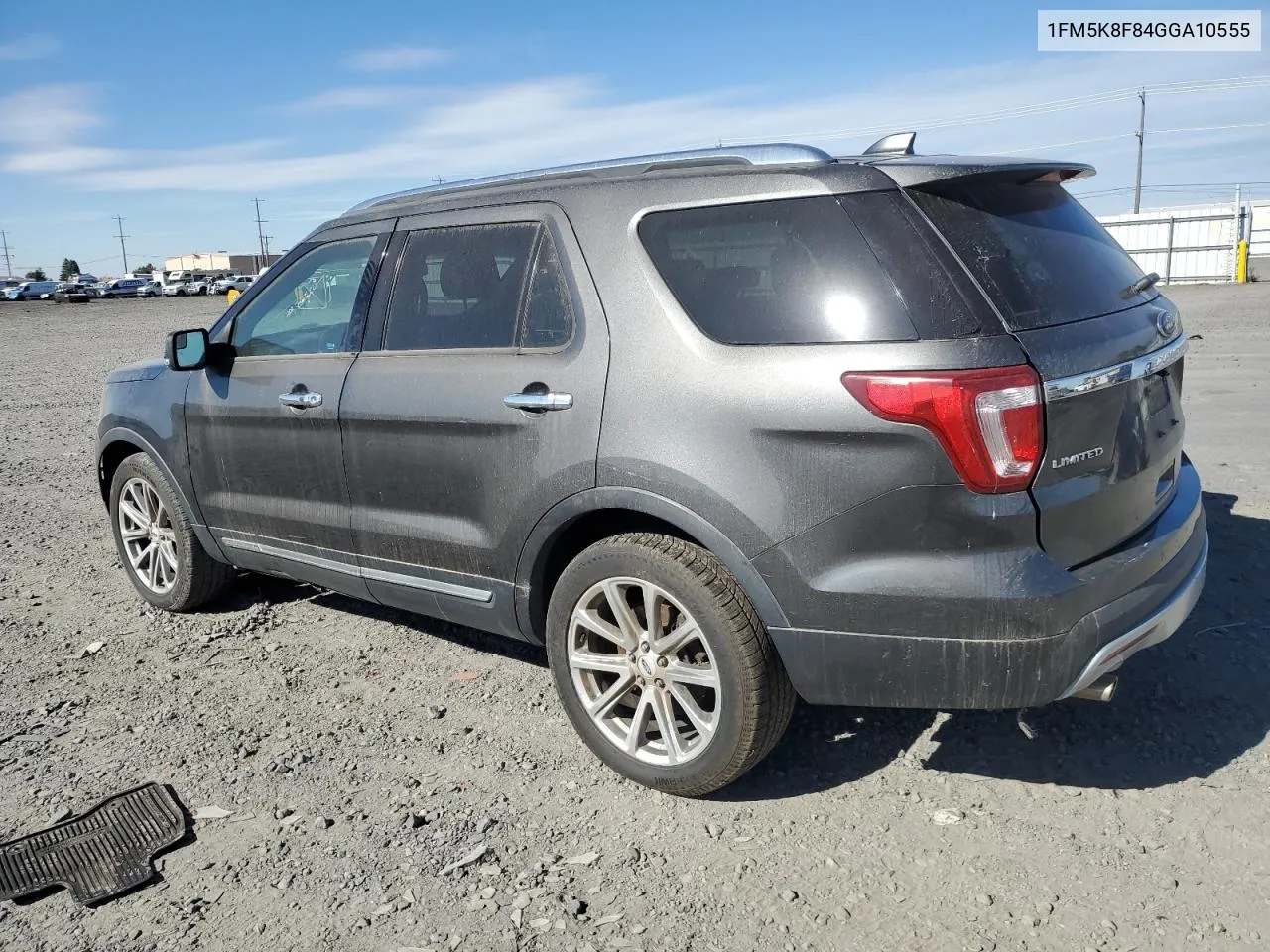 2016 Ford Explorer Limited VIN: 1FM5K8F84GGA10555 Lot: 73890704