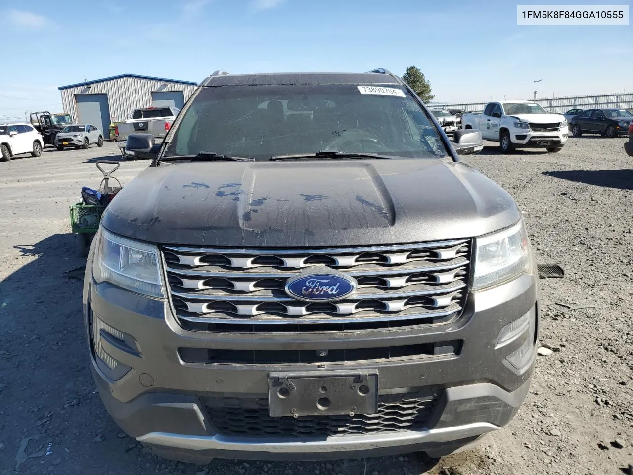 2016 Ford Explorer Limited VIN: 1FM5K8F84GGA10555 Lot: 73890704