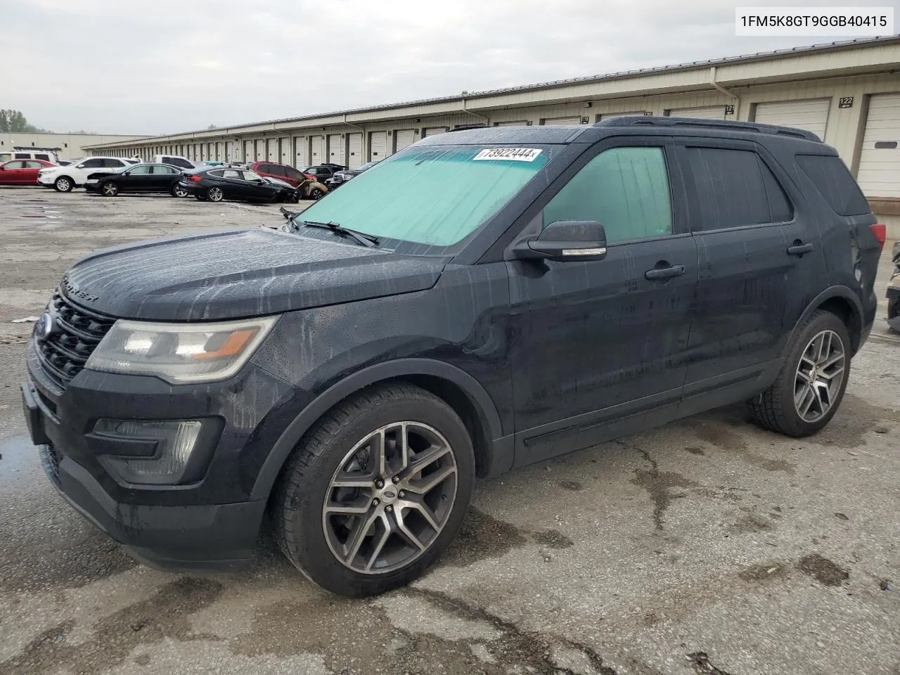 2016 Ford Explorer Sport VIN: 1FM5K8GT9GGB40415 Lot: 73922444