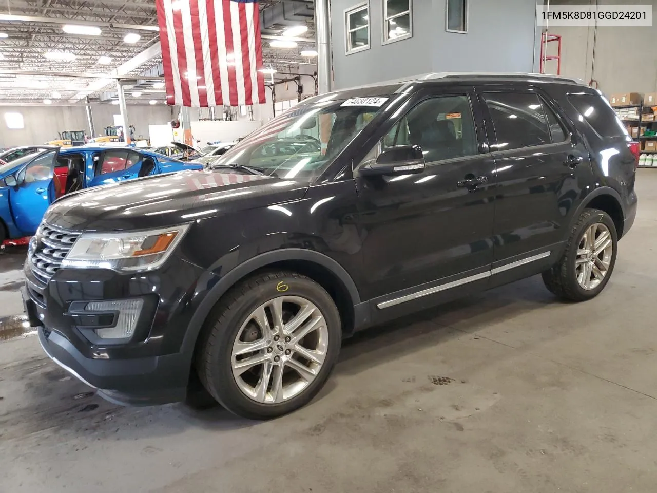 2016 Ford Explorer Xlt VIN: 1FM5K8D81GGD24201 Lot: 74030124