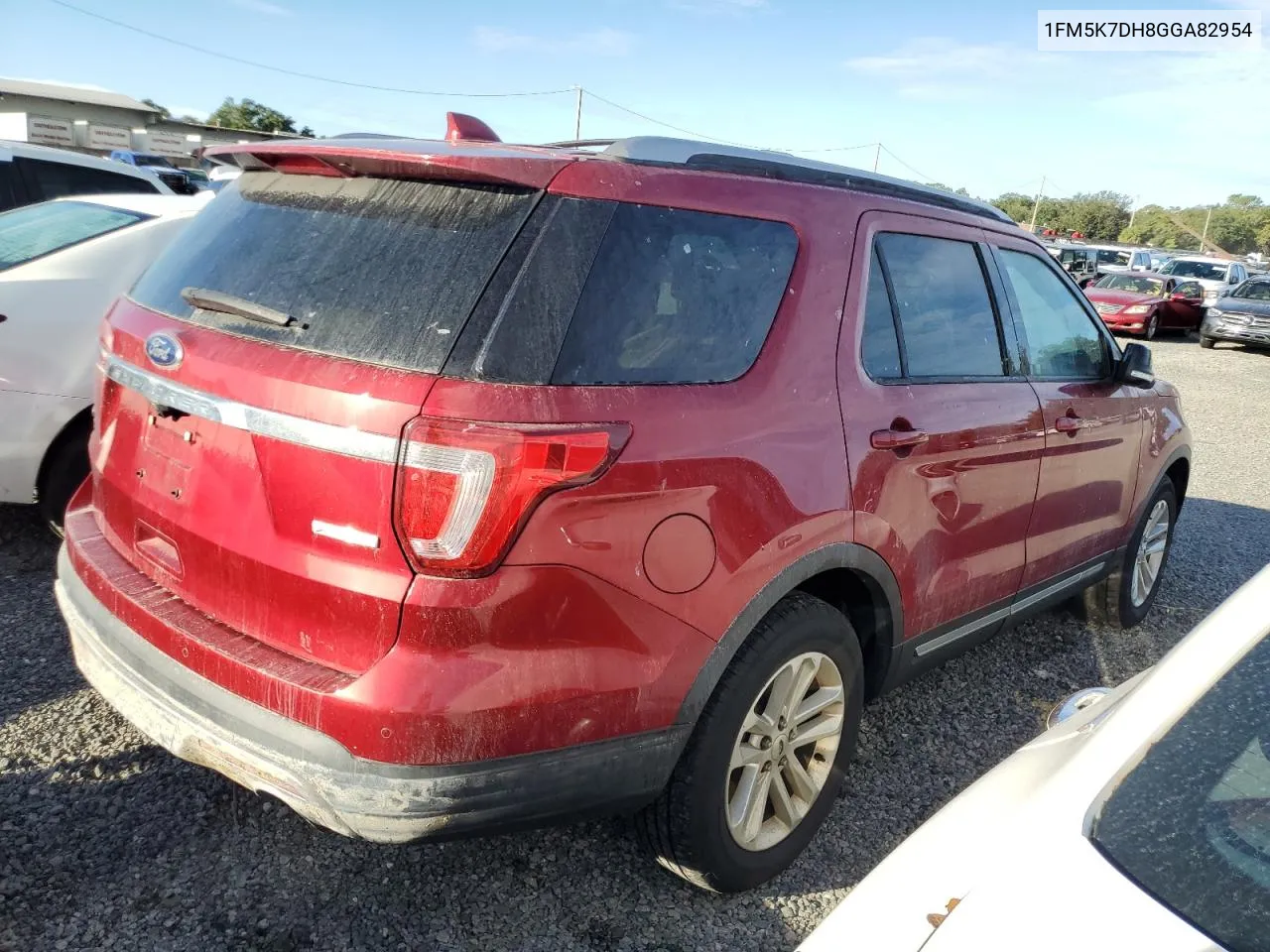 2016 Ford Explorer Xlt VIN: 1FM5K7DH8GGA82954 Lot: 74204984