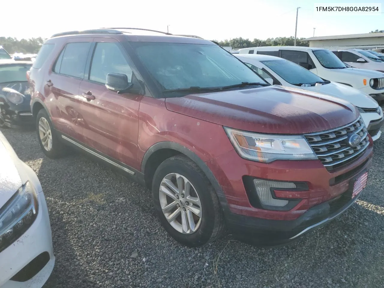 2016 Ford Explorer Xlt VIN: 1FM5K7DH8GGA82954 Lot: 74204984