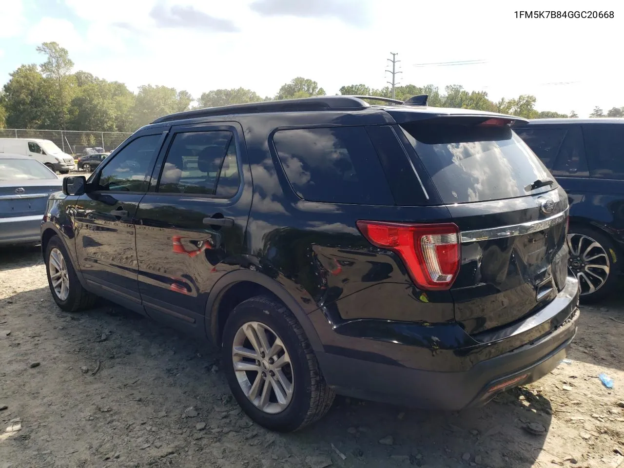 1FM5K7B84GGC20668 2016 Ford Explorer