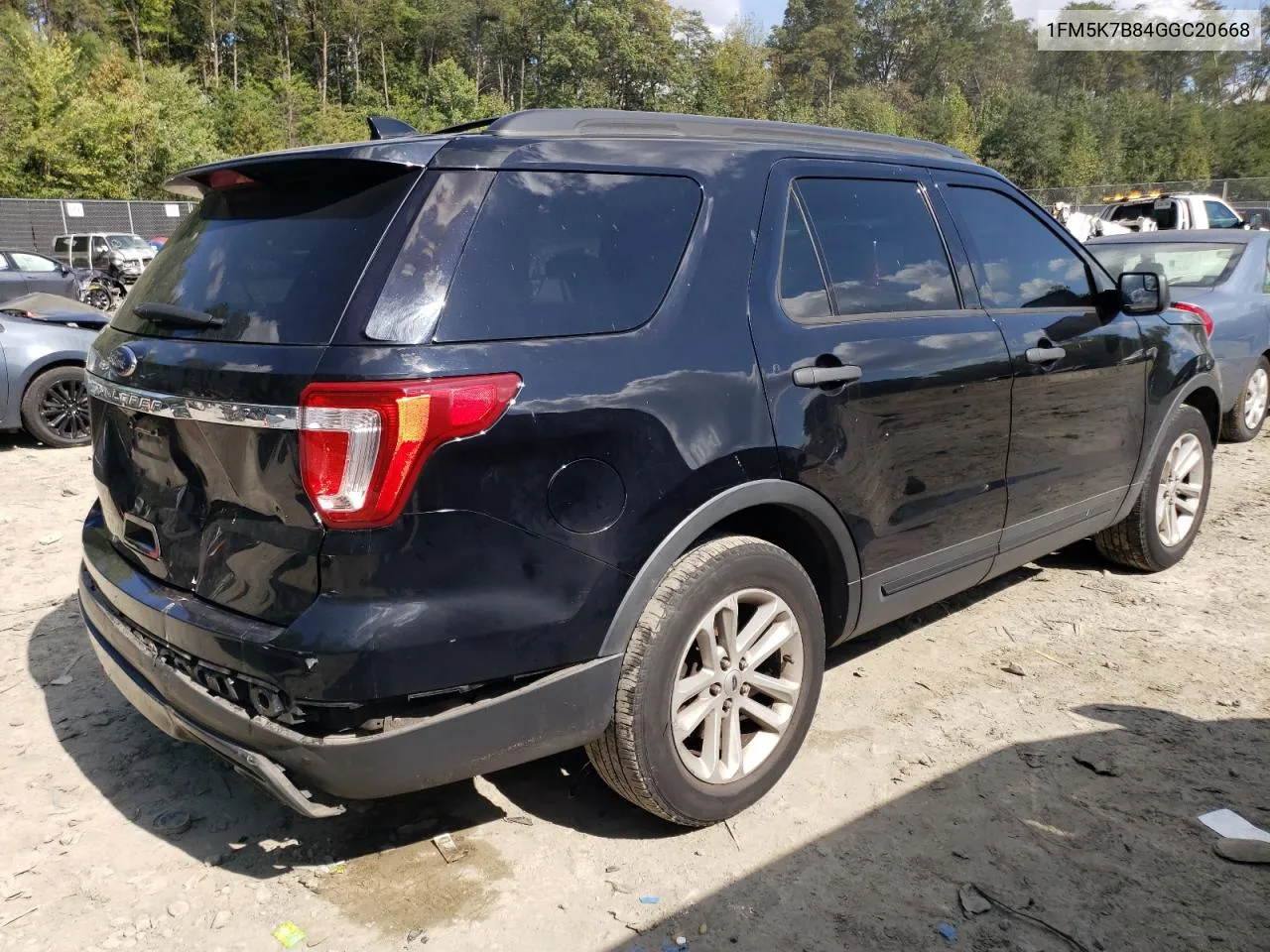 1FM5K7B84GGC20668 2016 Ford Explorer