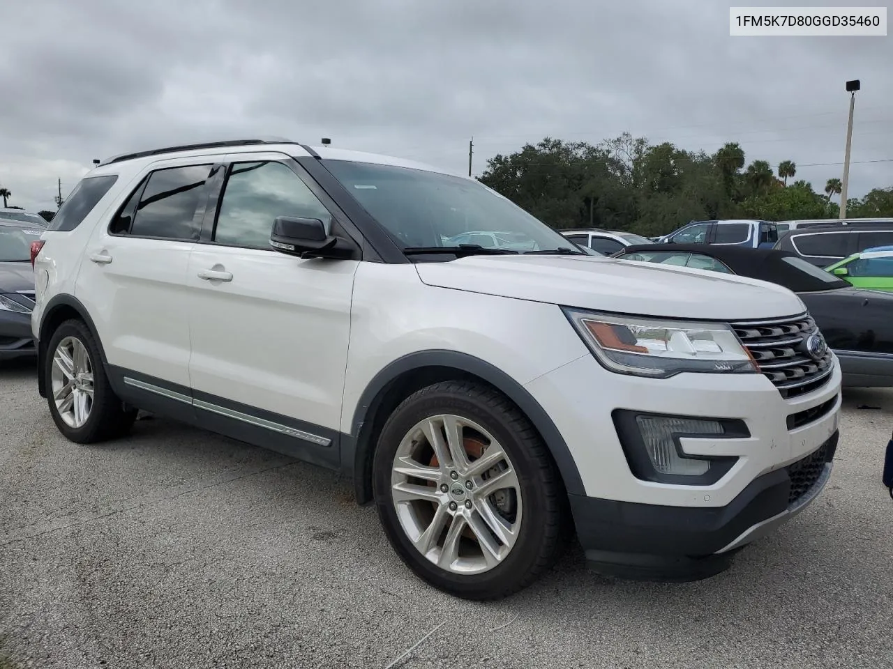 2016 Ford Explorer Xlt VIN: 1FM5K7D80GGD35460 Lot: 74253974