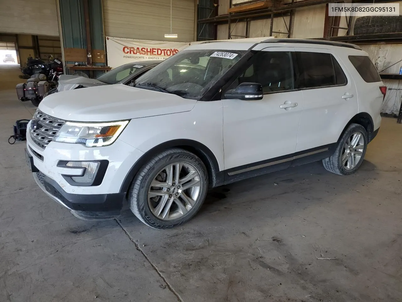 2016 Ford Explorer Xlt VIN: 1FM5K8D82GGC95131 Lot: 74263074