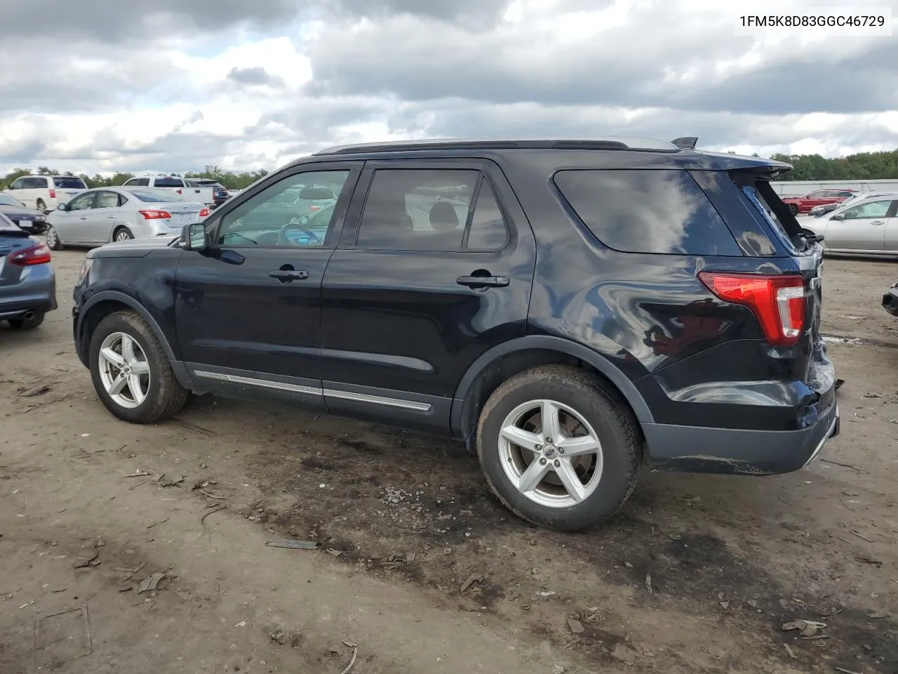 1FM5K8D83GGC46729 2016 Ford Explorer Xlt