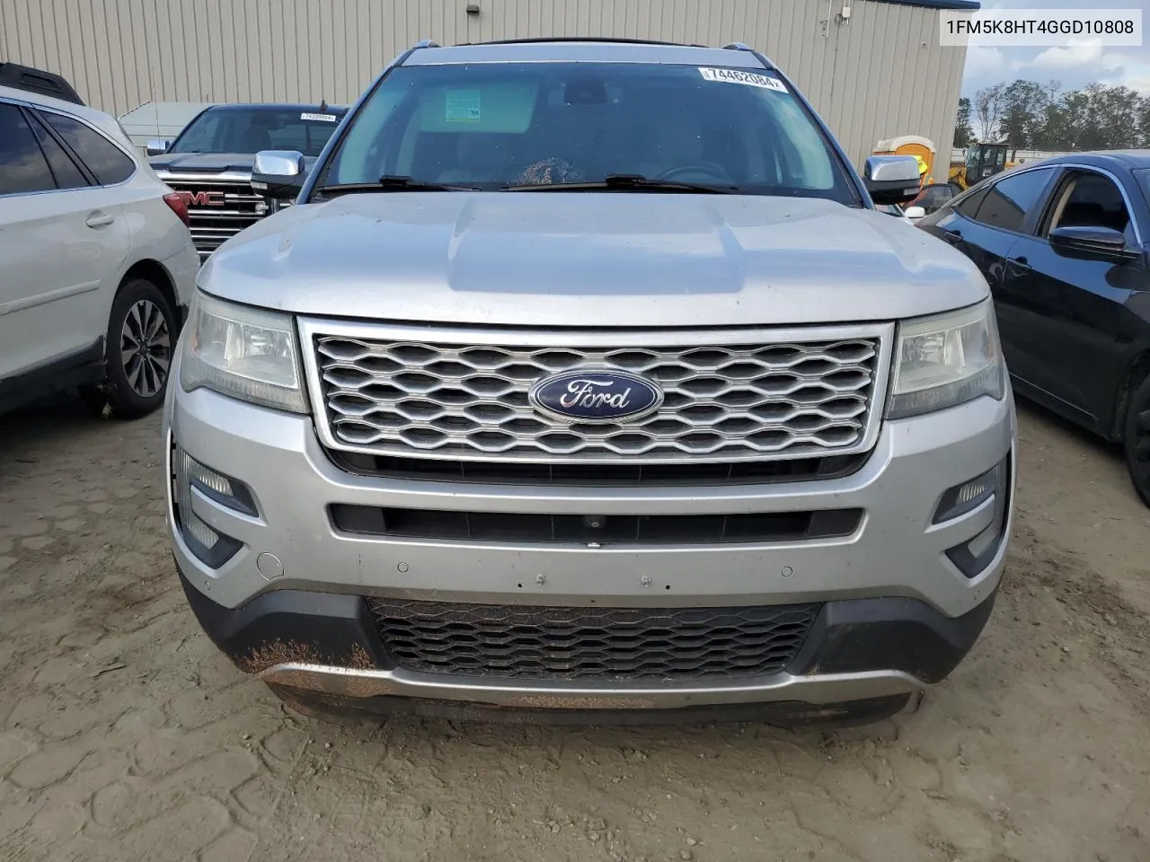 2016 Ford Explorer Platinum VIN: 1FM5K8HT4GGD10808 Lot: 74462084