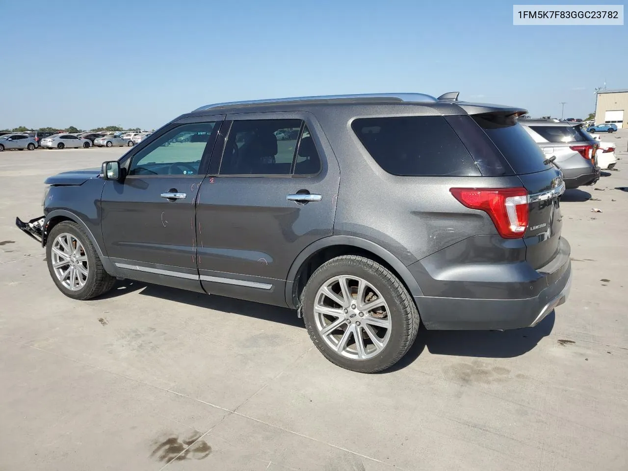 2016 Ford Explorer Limited VIN: 1FM5K7F83GGC23782 Lot: 74498304