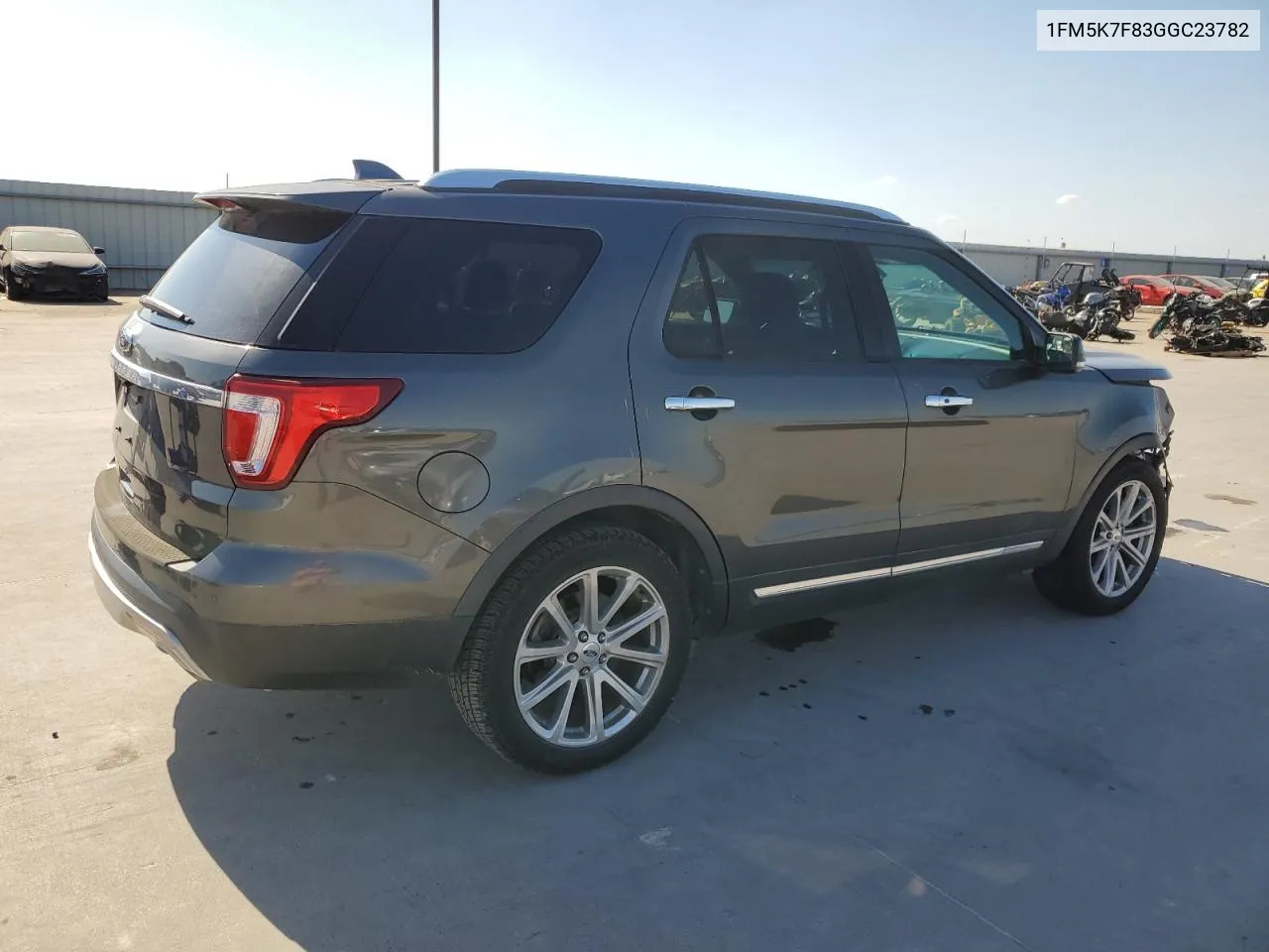 2016 Ford Explorer Limited VIN: 1FM5K7F83GGC23782 Lot: 74498304