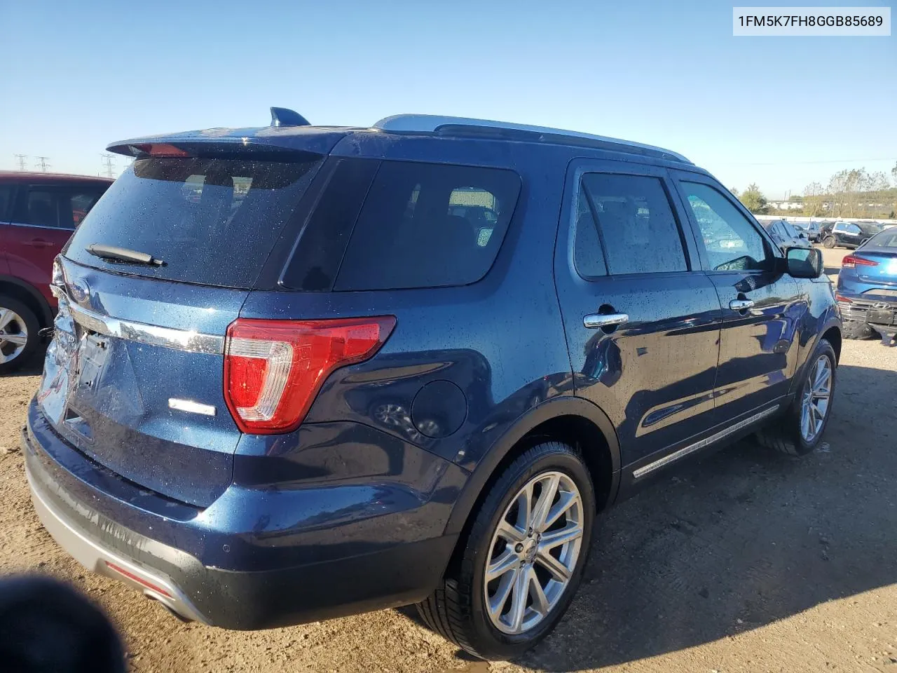 1FM5K7FH8GGB85689 2016 Ford Explorer Limited