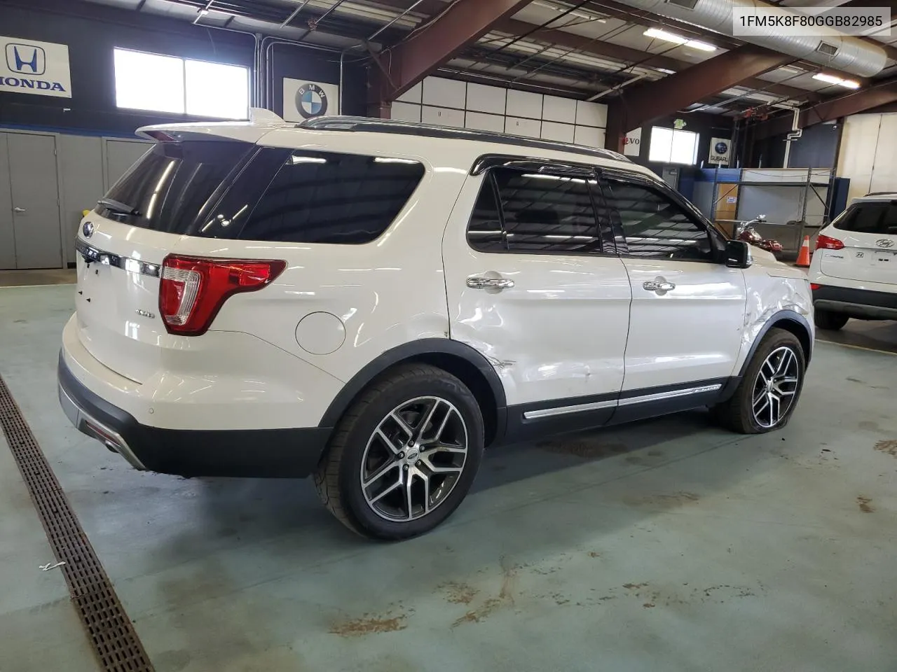 2016 Ford Explorer Limited VIN: 1FM5K8F80GGB82985 Lot: 74555224