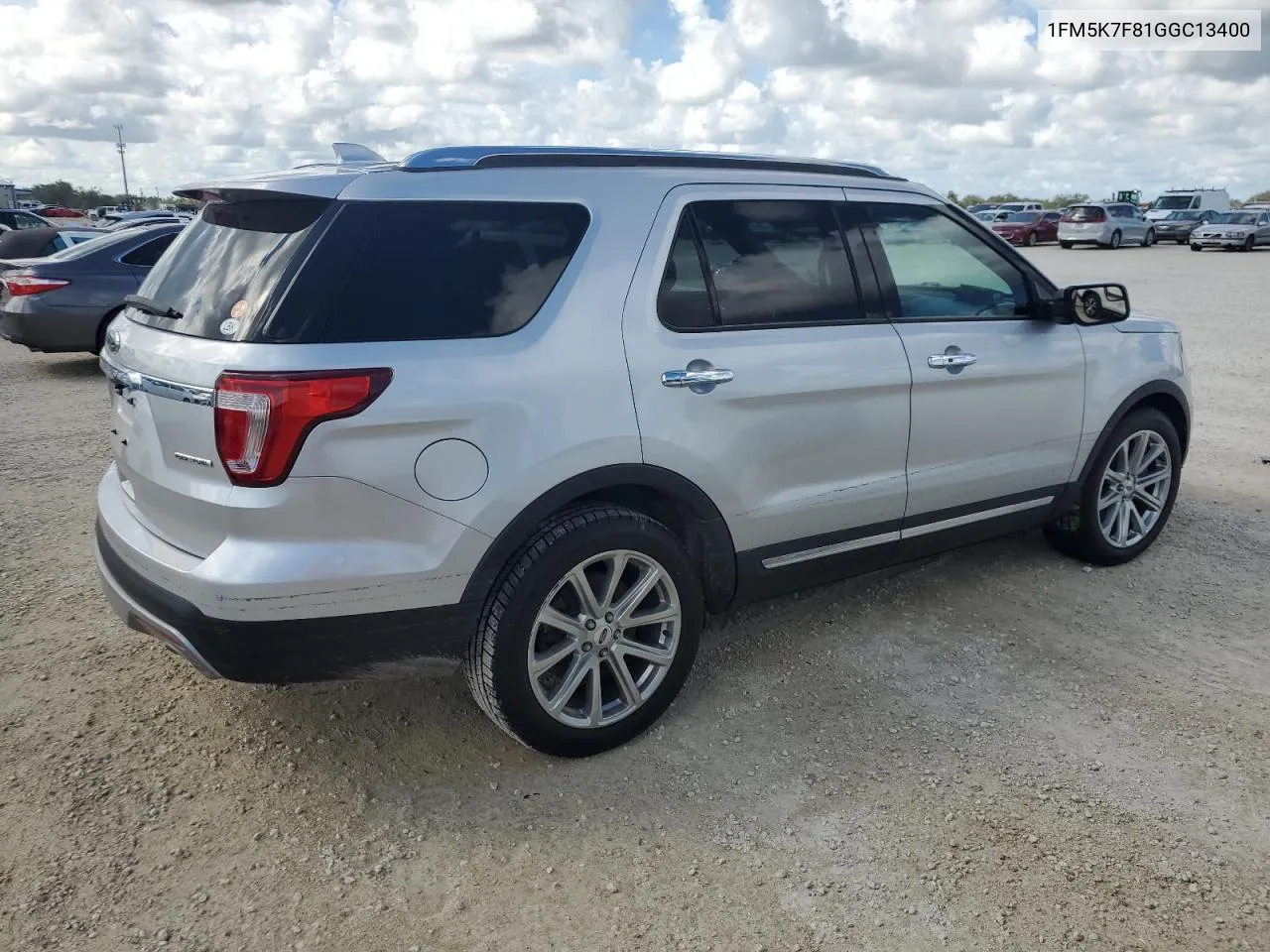 1FM5K7F81GGC13400 2016 Ford Explorer Limited