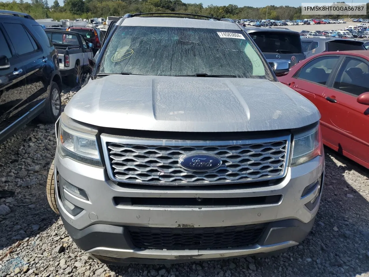 2016 Ford Explorer Platinum VIN: 1FM5K8HT0GGA56787 Lot: 74583804