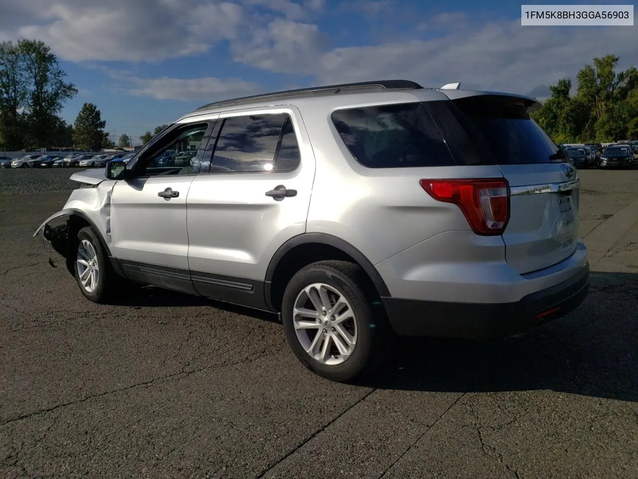 2016 Ford Explorer VIN: 1FM5K8BH3GGA56903 Lot: 74675314