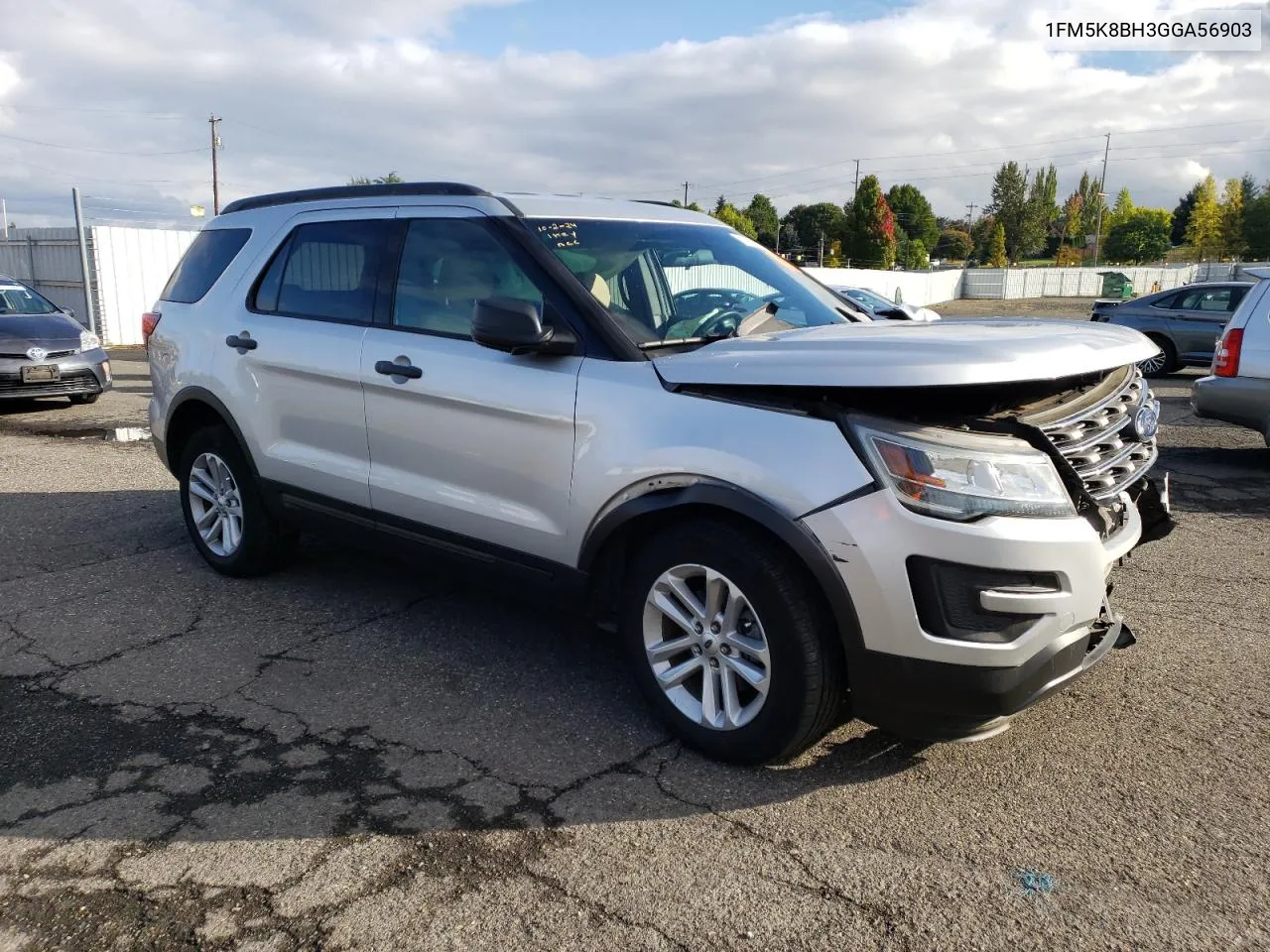 2016 Ford Explorer VIN: 1FM5K8BH3GGA56903 Lot: 74675314