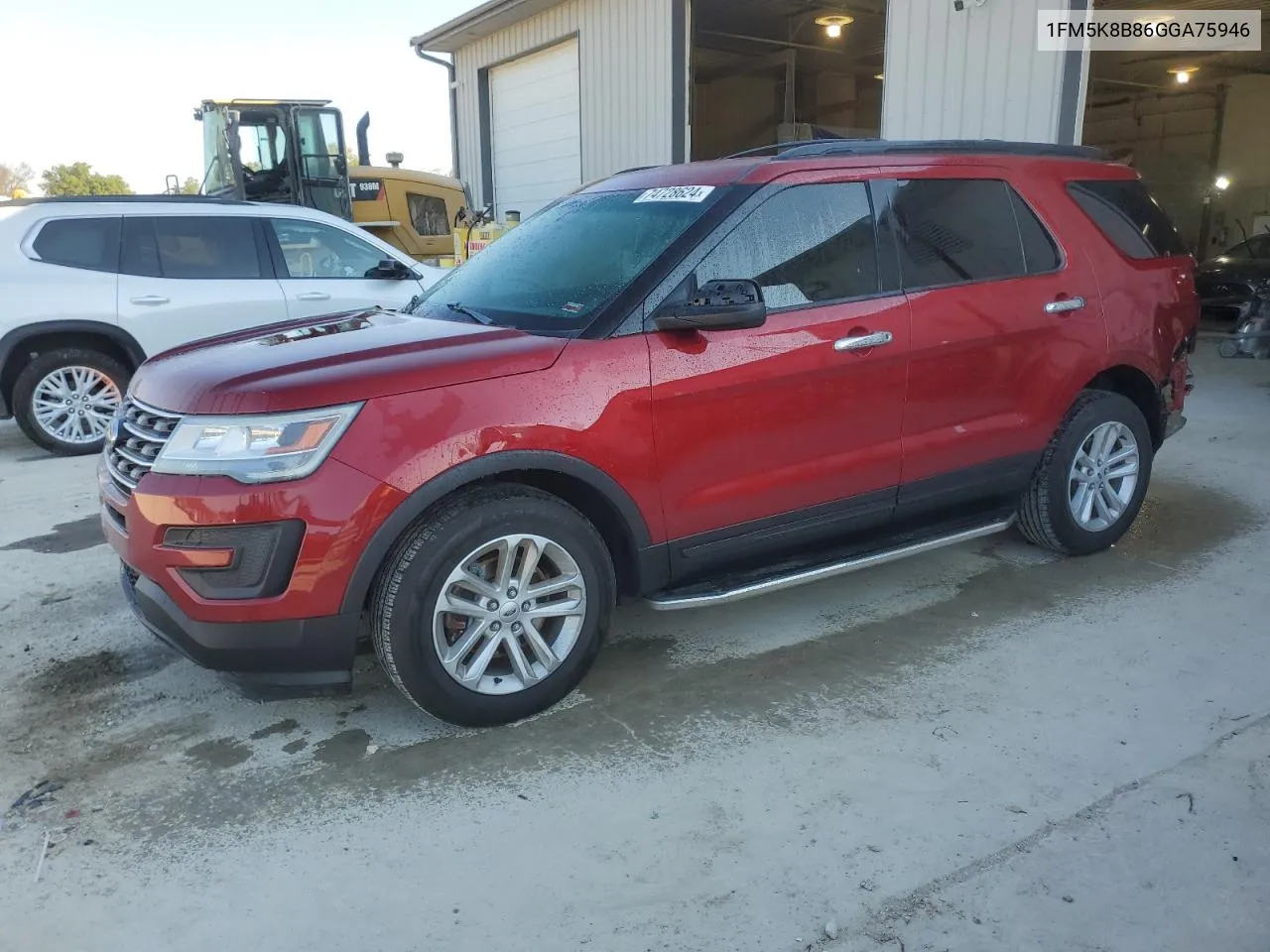 2016 Ford Explorer VIN: 1FM5K8B86GGA75946 Lot: 74728624