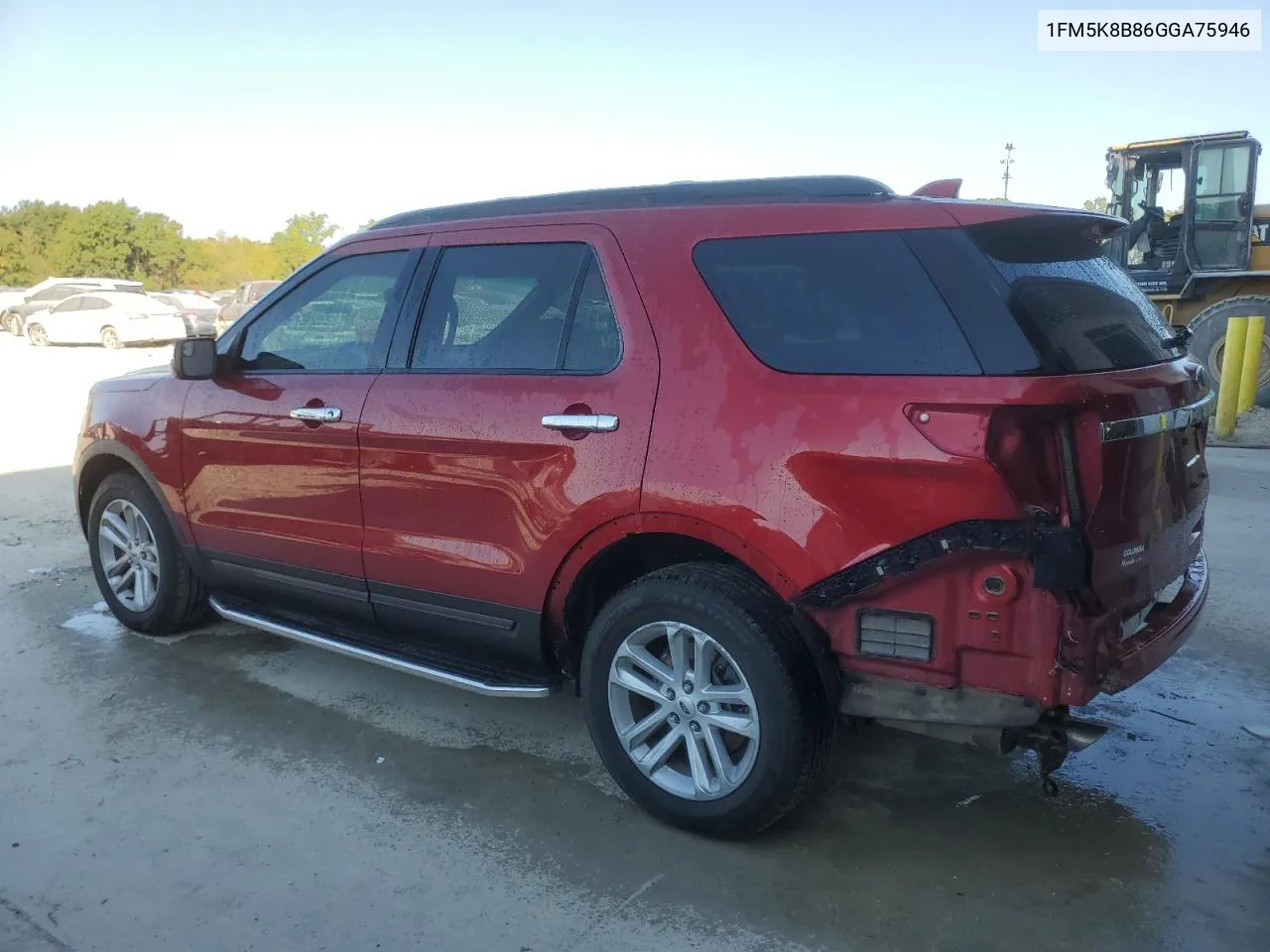 2016 Ford Explorer VIN: 1FM5K8B86GGA75946 Lot: 74728624